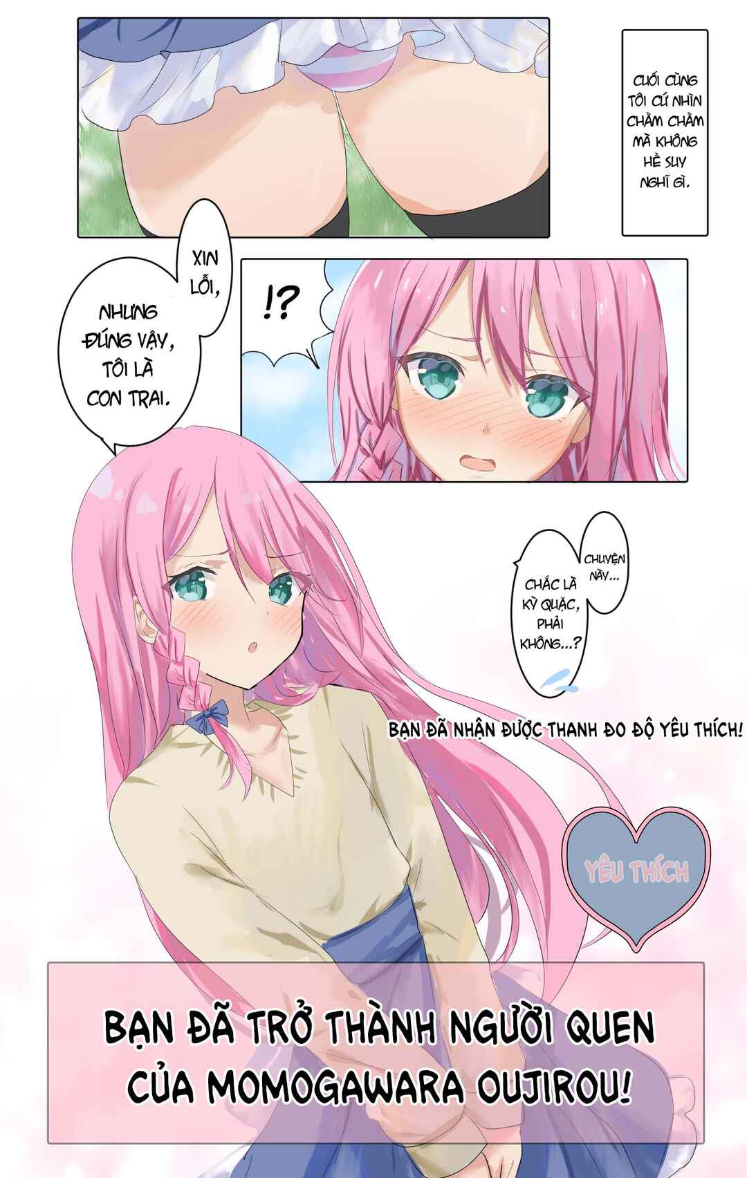 Sentakushi de Koukando ga Agaru Otoko no Ko Chapter 2 - Page 1