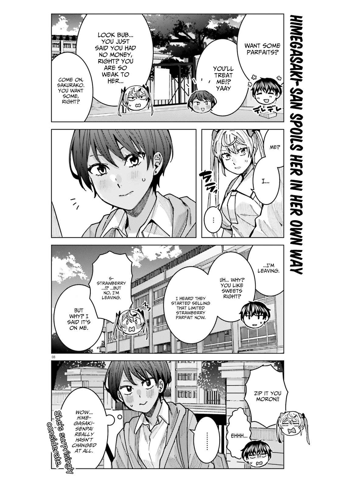 Himegasaki Sakurako wa Kyou mo Fubin Kawaii Chapter 15 - Page 8