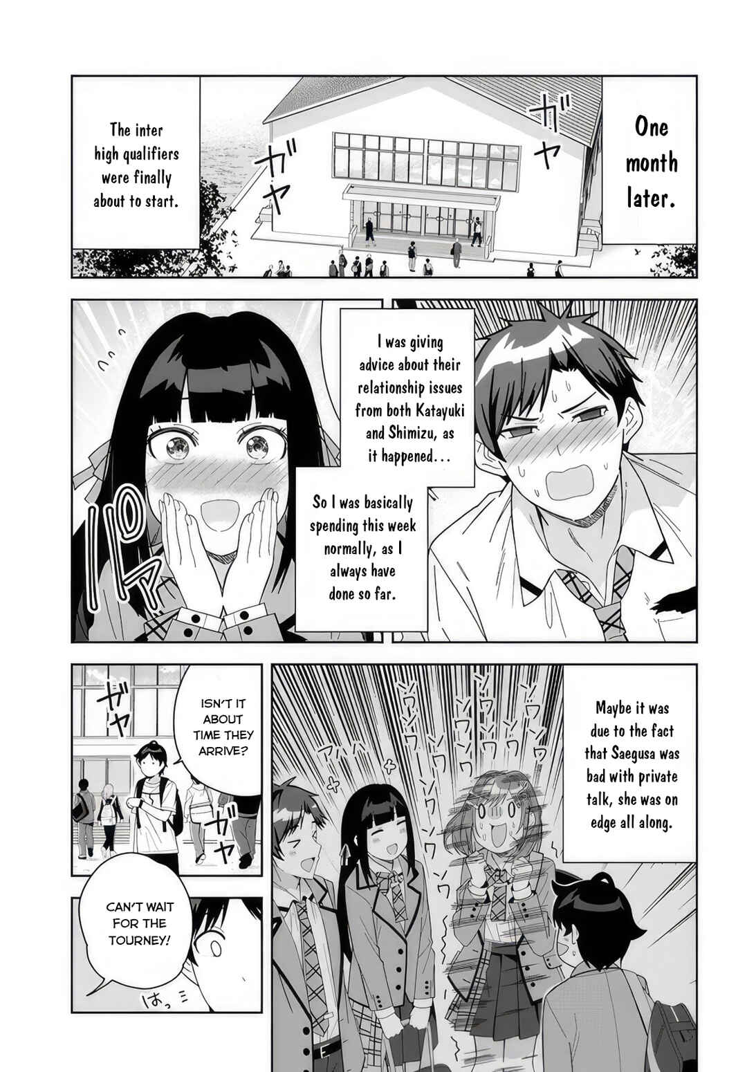 Classmate no Moto Idol ga, Tonikaku Kyodou Fushin nandesu. Chapter 10 - Page 1