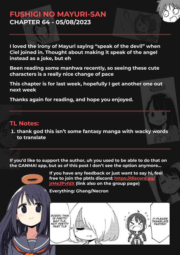Fushigi no Mayuri-san Chapter 64 - Page 5