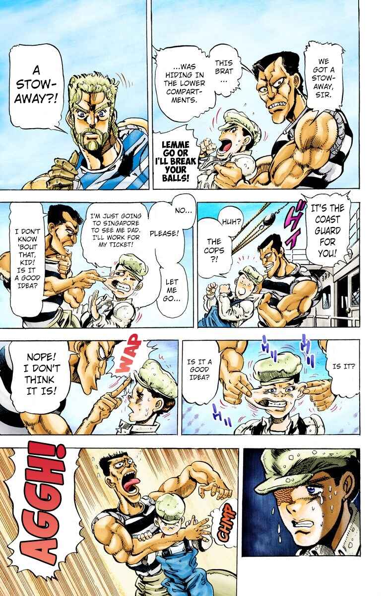 JoJo no Kimyou na Bouken: Part 3 - Stardust Crusaders Color-ban Chapter 14 - Page 14