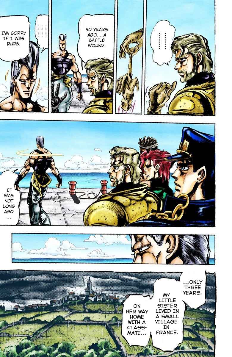 JoJo no Kimyou na Bouken: Part 3 - Stardust Crusaders Color-ban Chapter 14 - Page 4