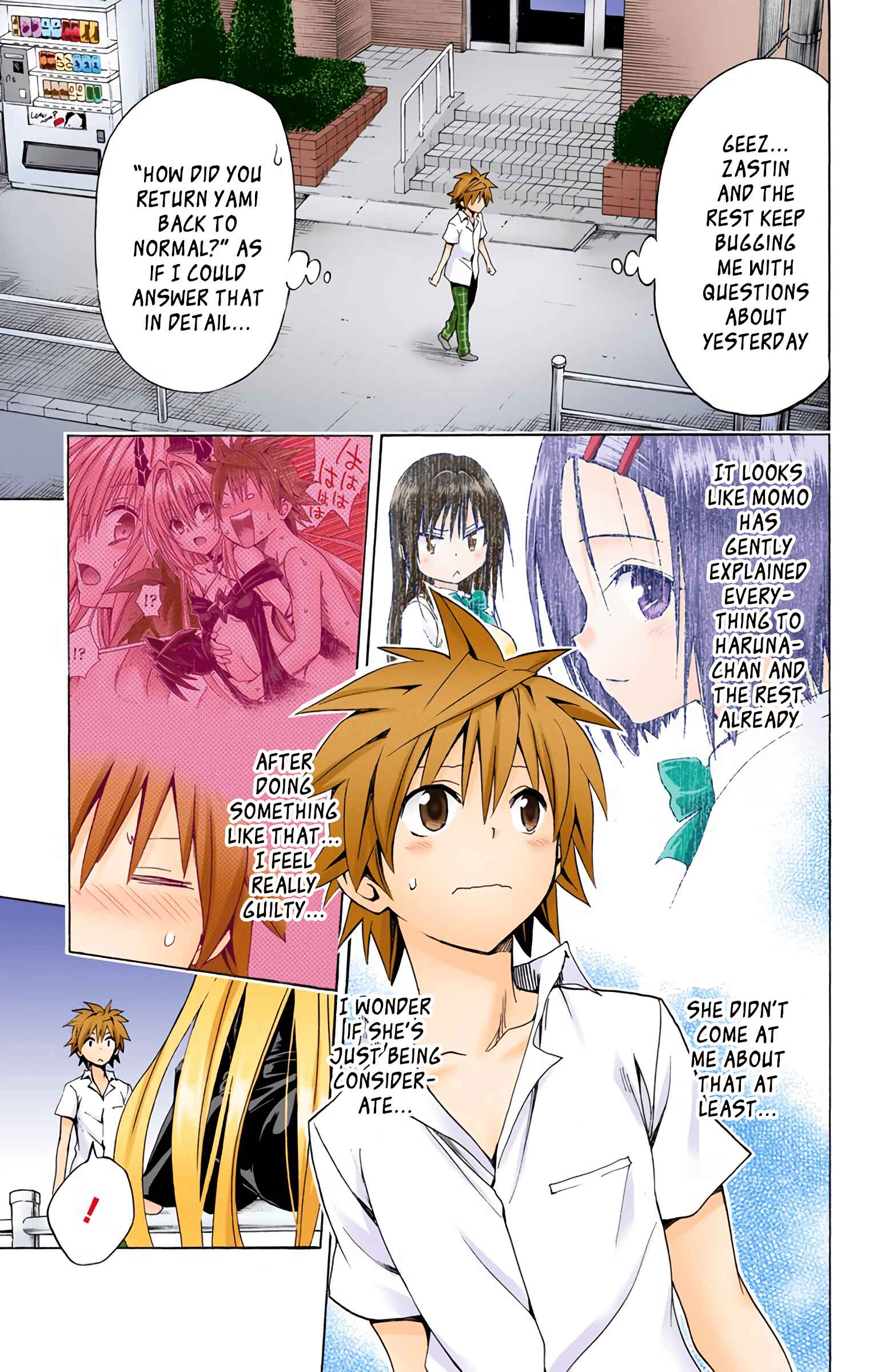 To Love Ru Darkness (Official Colored) Chapter 47 - Page 21