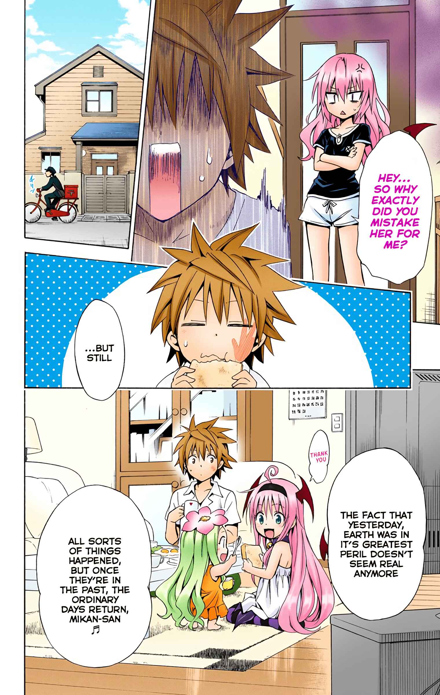 To Love Ru Darkness (Official Colored) Chapter 47 - Page 4