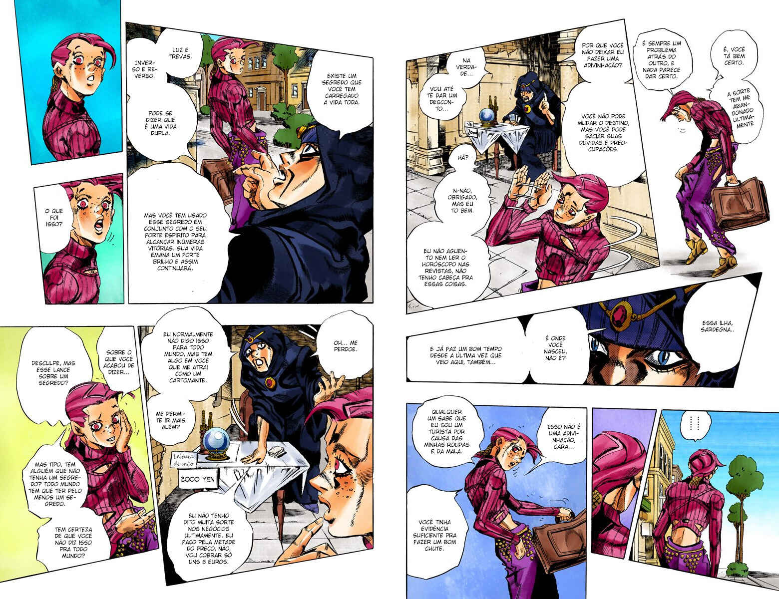 JoJo no Kimyou na Bouken: Part 5 - Ougon no Kaze Color-ban Chapter 102 - Page 4