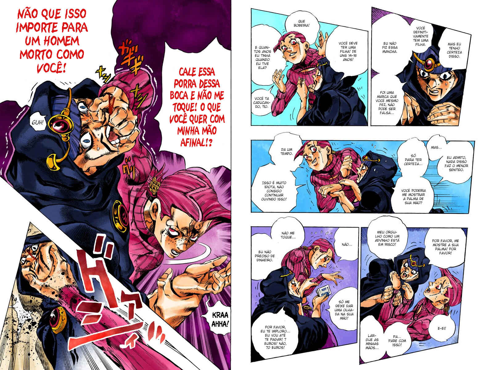 JoJo no Kimyou na Bouken: Part 5 - Ougon no Kaze Color-ban Chapter 102 - Page 6