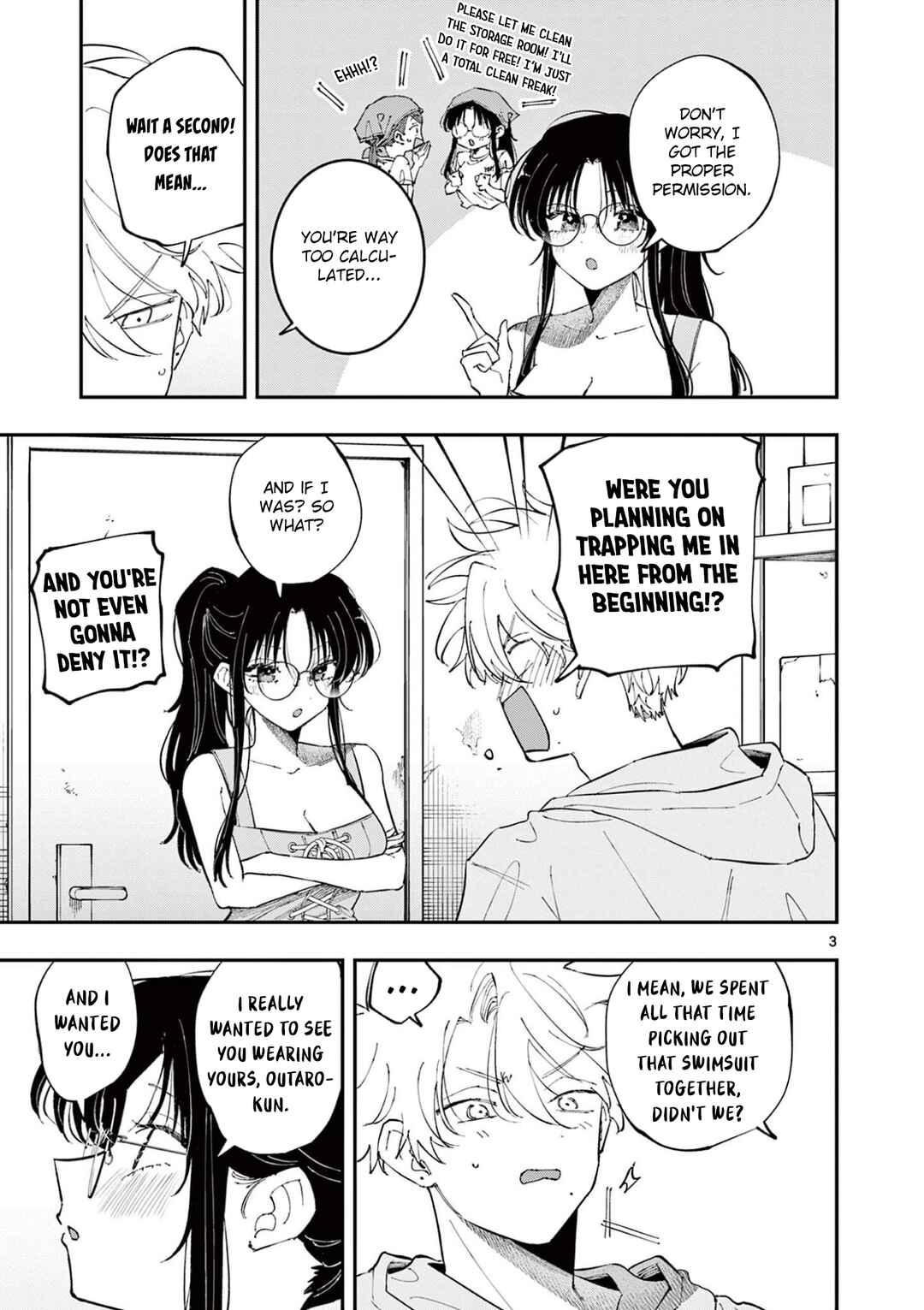 Tonari no Seki no Yatsu ga Souiu Me de Mitekuru Chapter 69 - Page 3