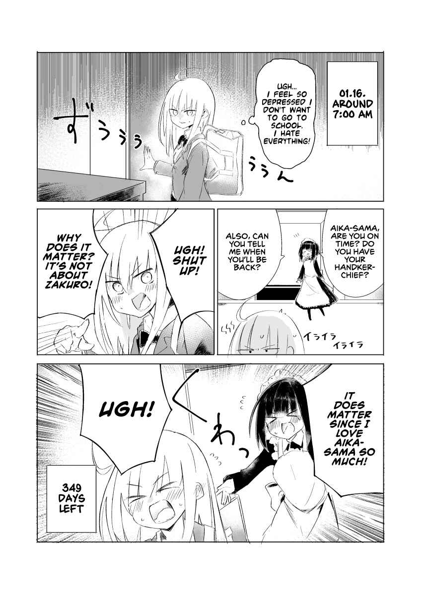 1-Nen Inai ni Ojousama o Kouryaku Suru Maid no Ohanashi Chapter 16 - Page 1