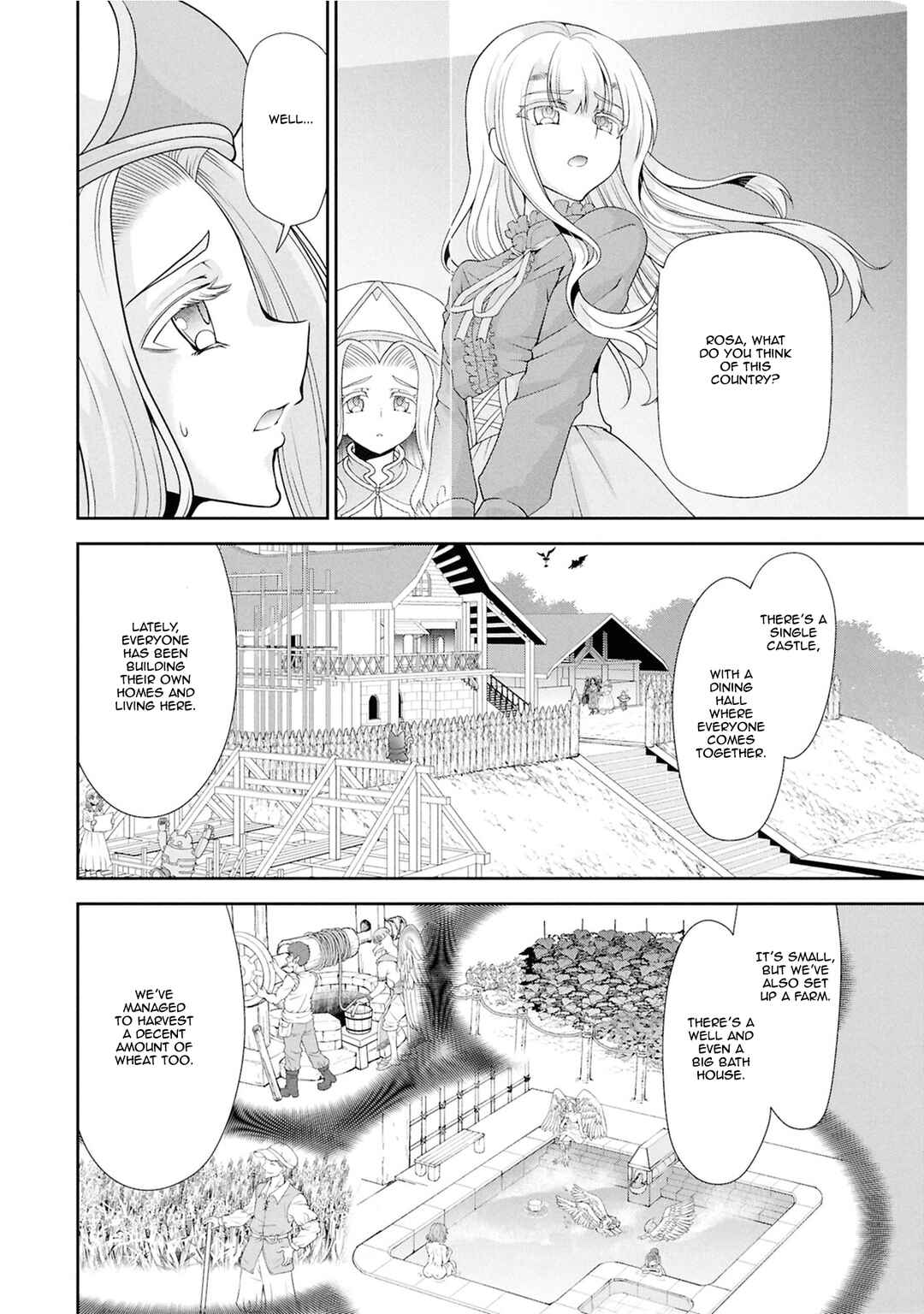 Tenohira Kaitaku Mura de Isekai Kenkokuki ~Fueteku Yome-tachi to Nonbiri Mujintou Life~ Chapter 56 - Page 10