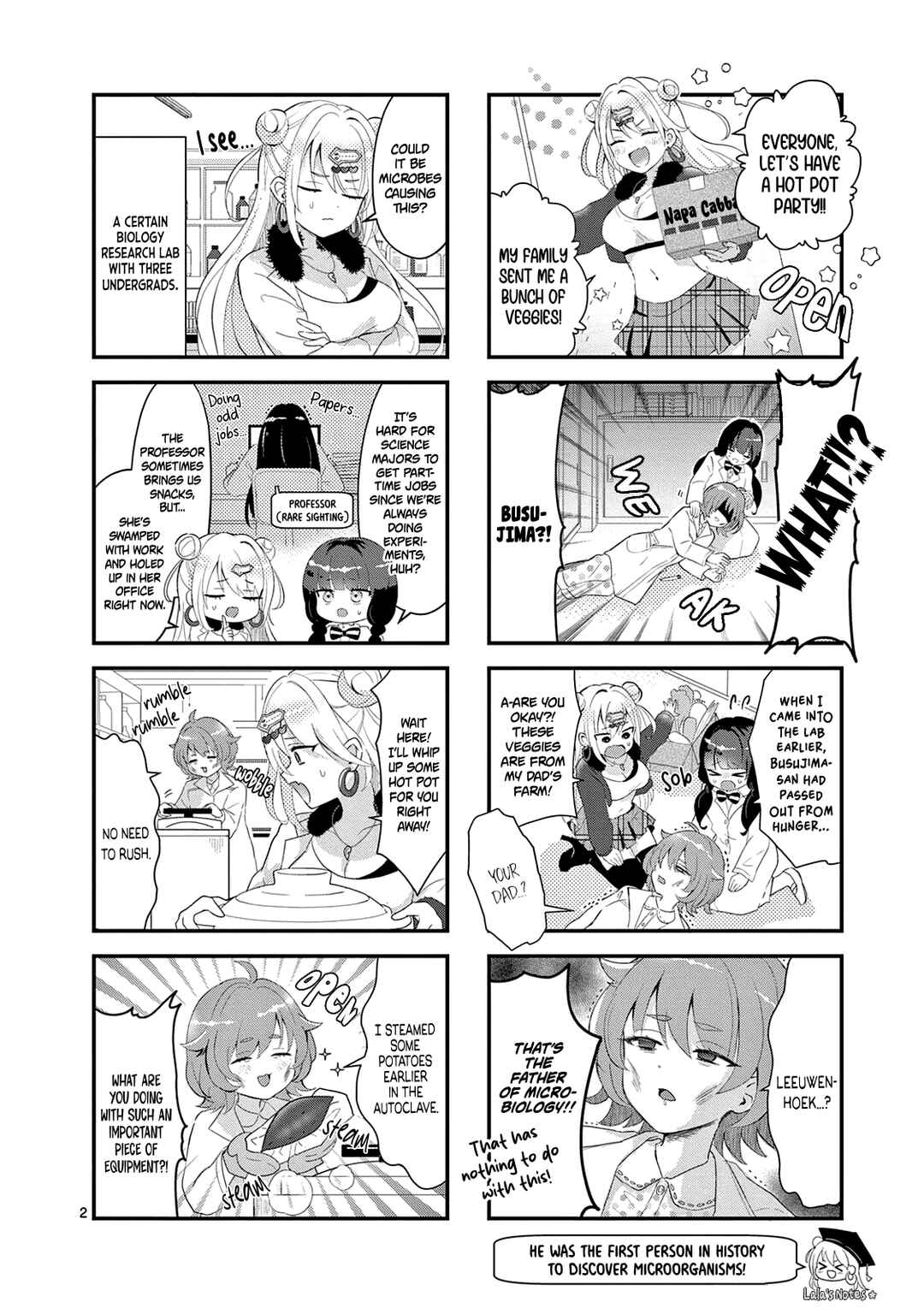 Lalalab☆ ~Gal to Kagaku to Seishun to!~ Chapter 3 - Page 3