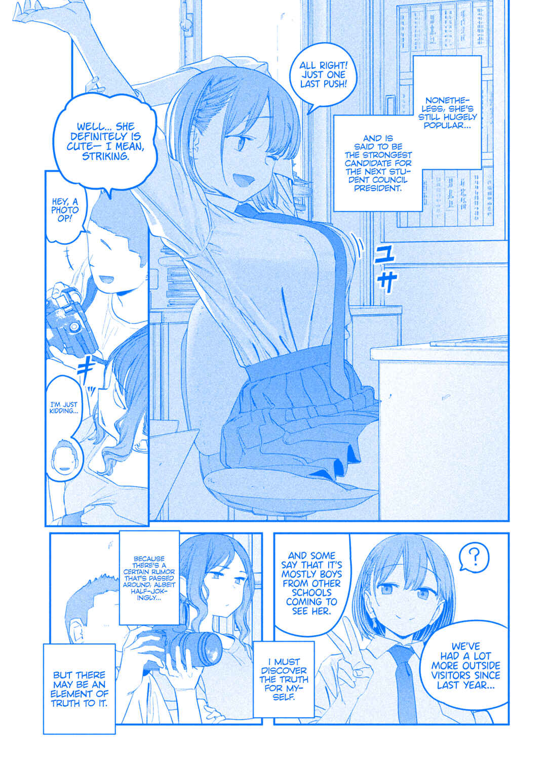 Getsuyoubi no Tawawa (Blue) (Fan Colored) Chapter 83 - Page 4