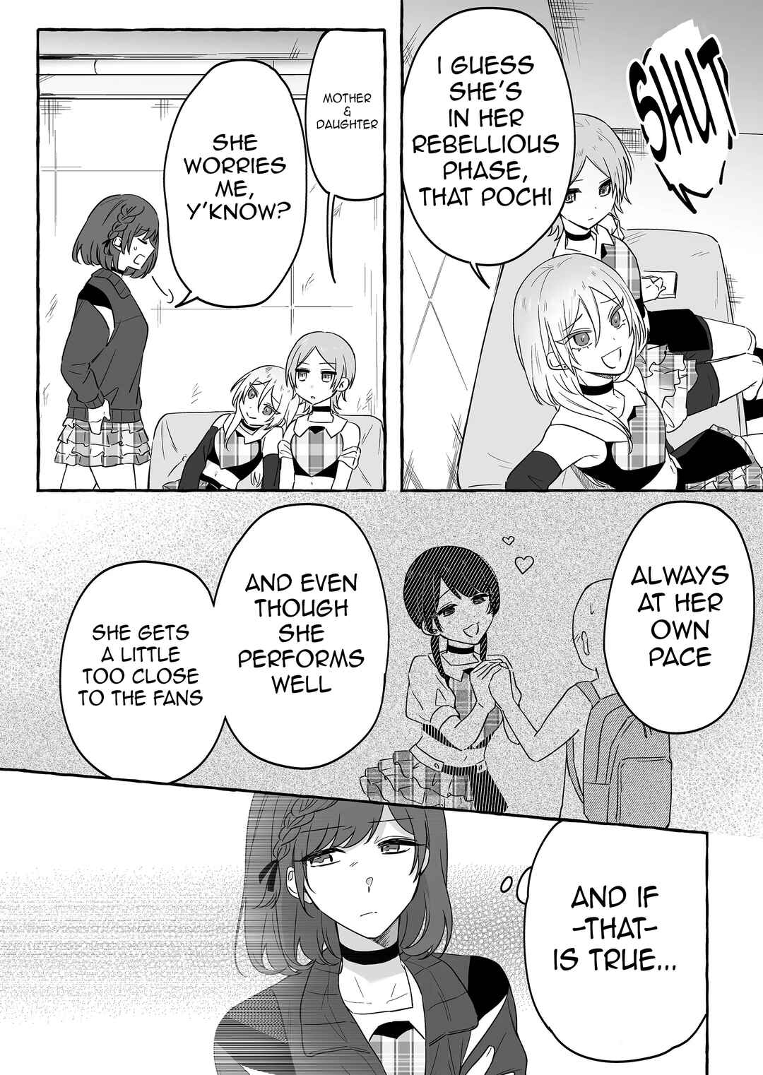 Damedol to Sekai ni 1-nin dake no Fan Chapter 17 - Page 7