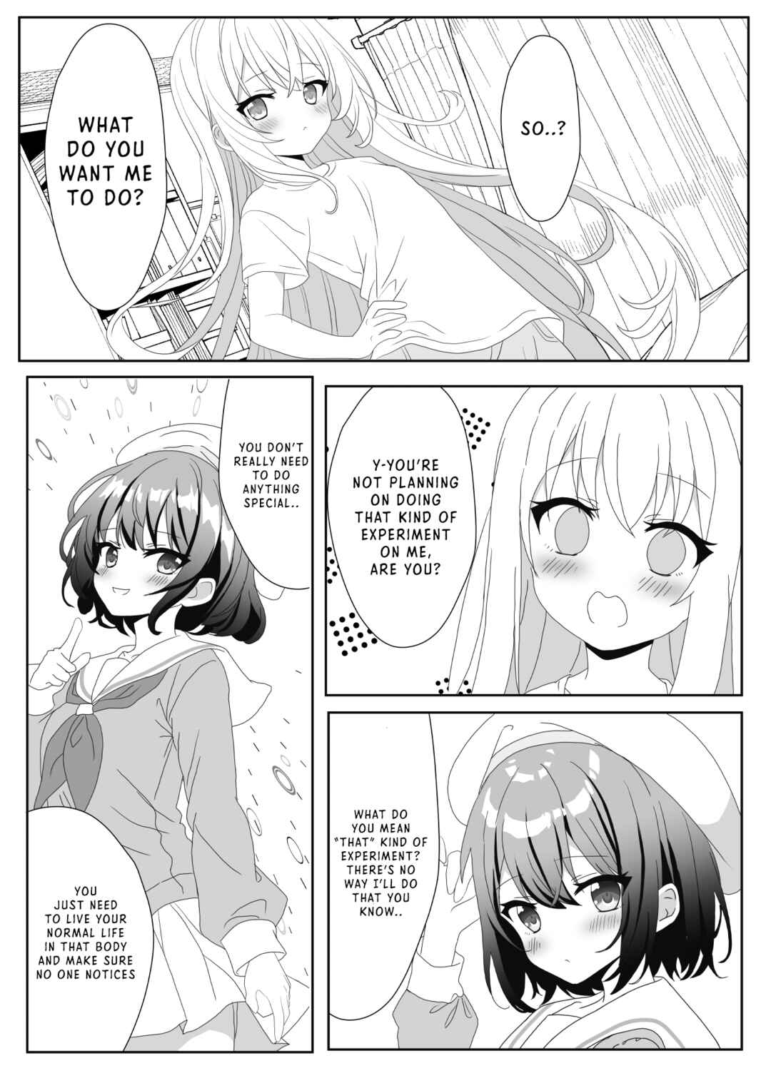 TS Aruka-chan to Kinin Shimai no Nichijou Chapter 3 - Page 4