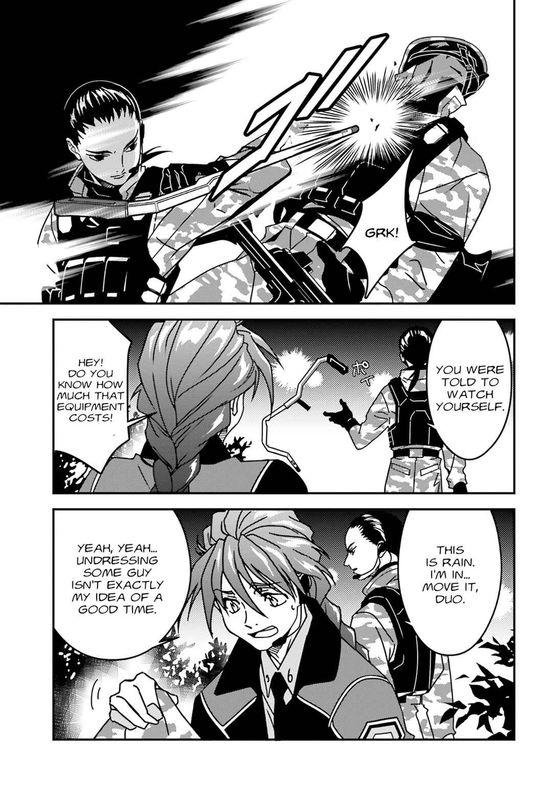 Mobile Suit Gundam Wing 0.5 Point Half Preventer-7 Chapter 3 - Page 13