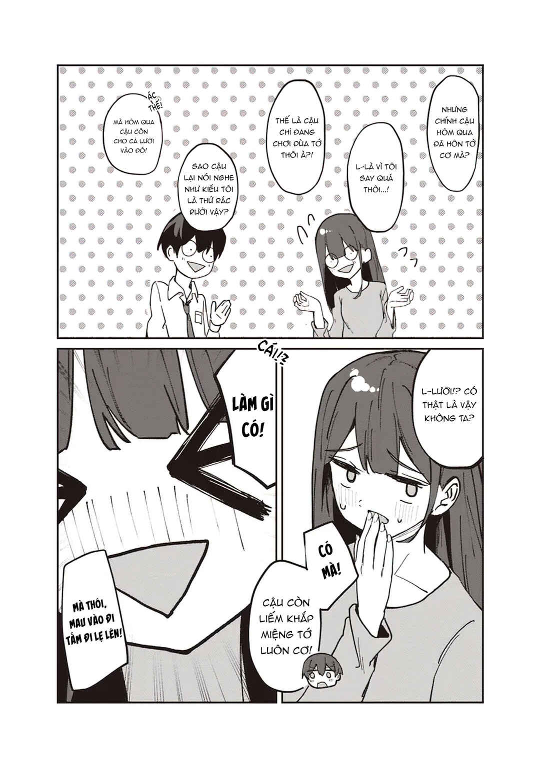 Tobioriru Chokuzen no Doukyuusei ni "Sekkusu Shiyou!" to Teianshite Mita. Chapter 3.1 - Page 8