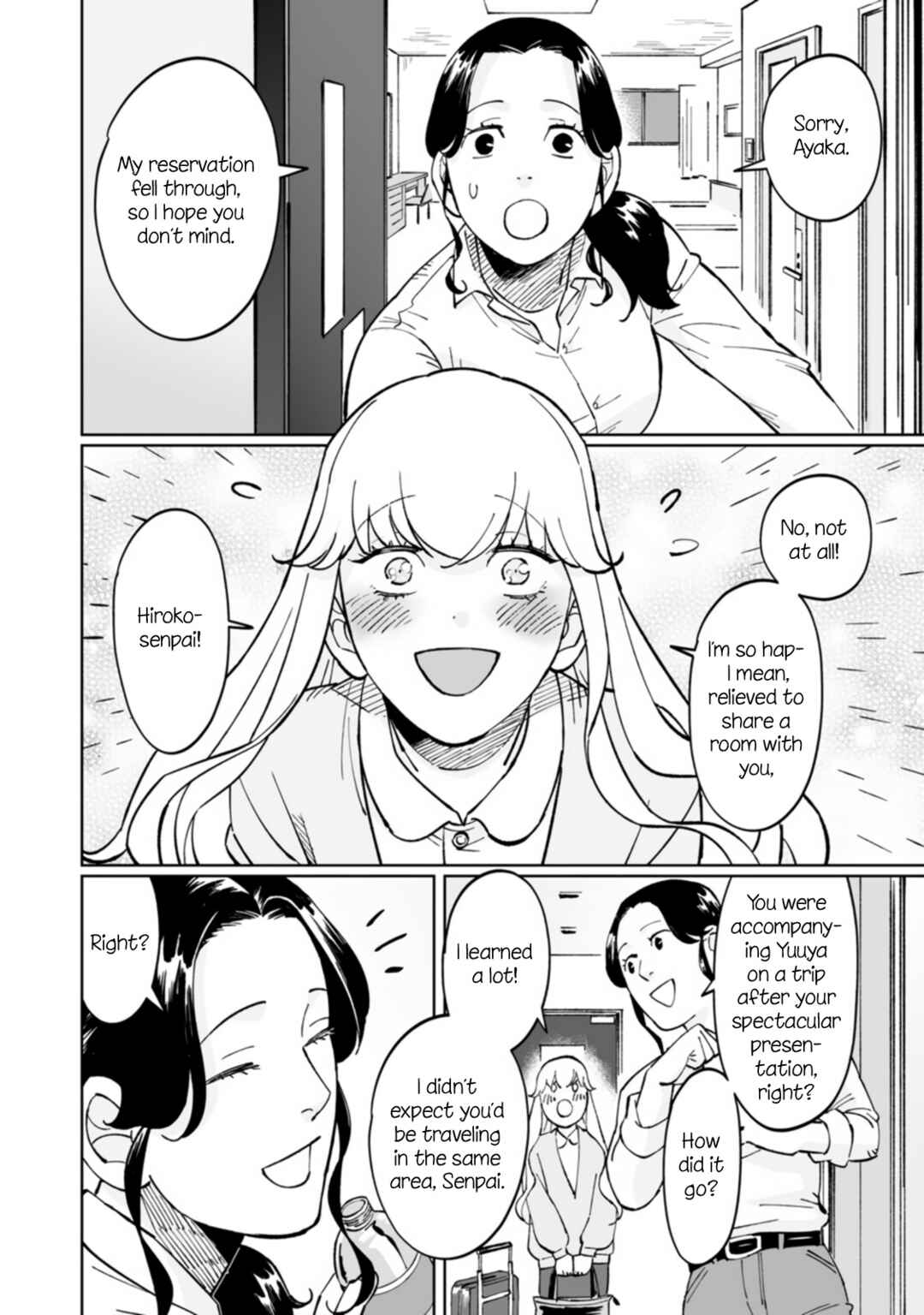 Ayaka-chan wa Hiroko-senpai ni Koishiteru Chapter 6 - Page 4