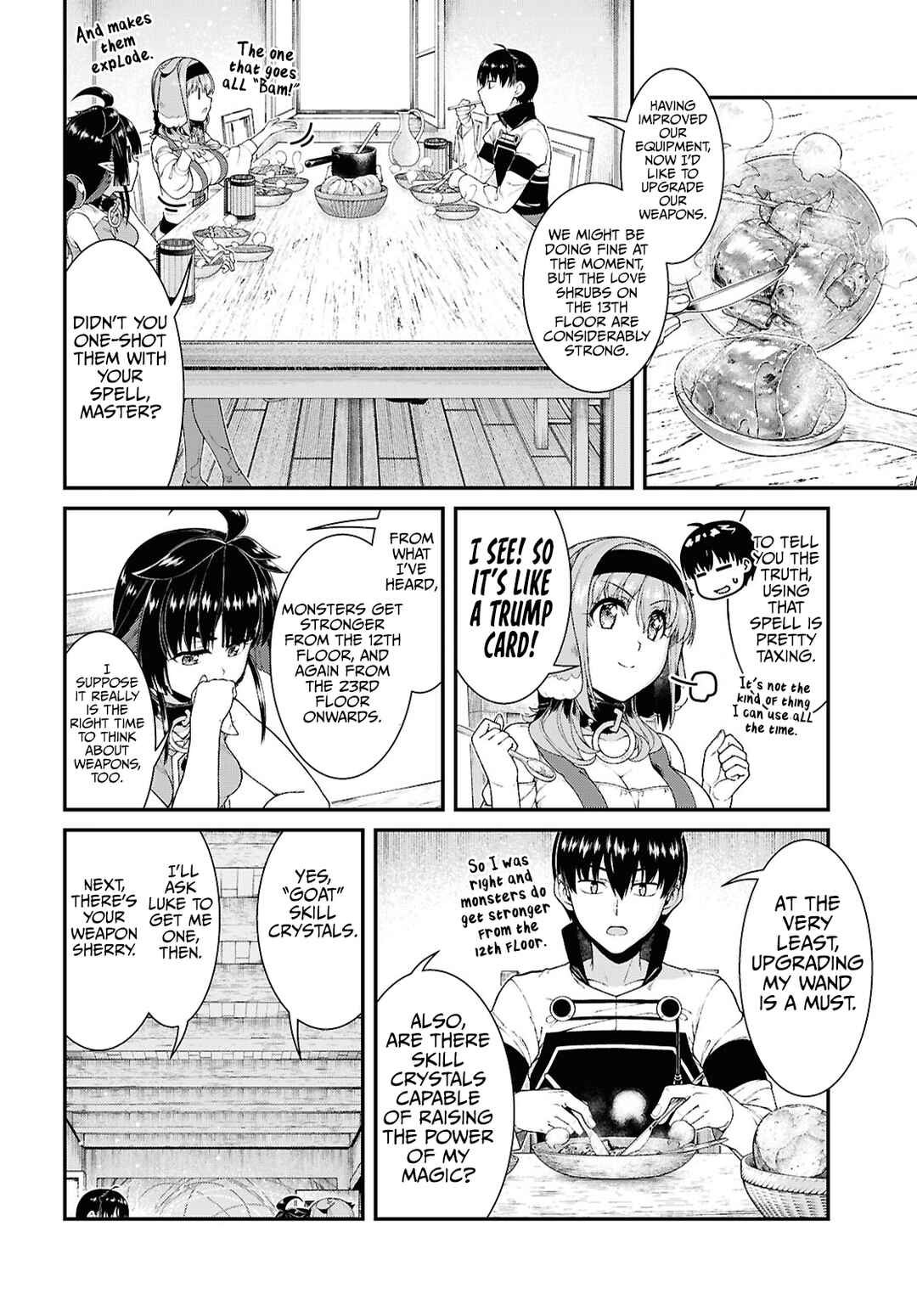 Isekai Meikyuu de Harem o Chapter 91 - Page 7