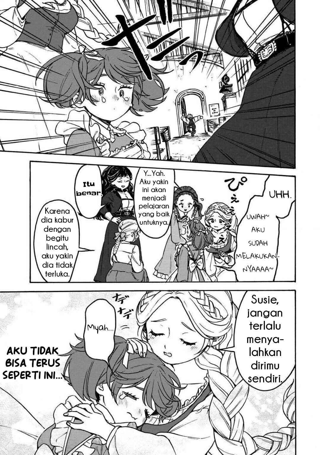Onna Chara de Isekai Teni shite Cheatppoi kedo Zako Chara na no de Medatazu Heiwa na Shomin wo Mezashimasu! Chapter 6.2 - Page 13