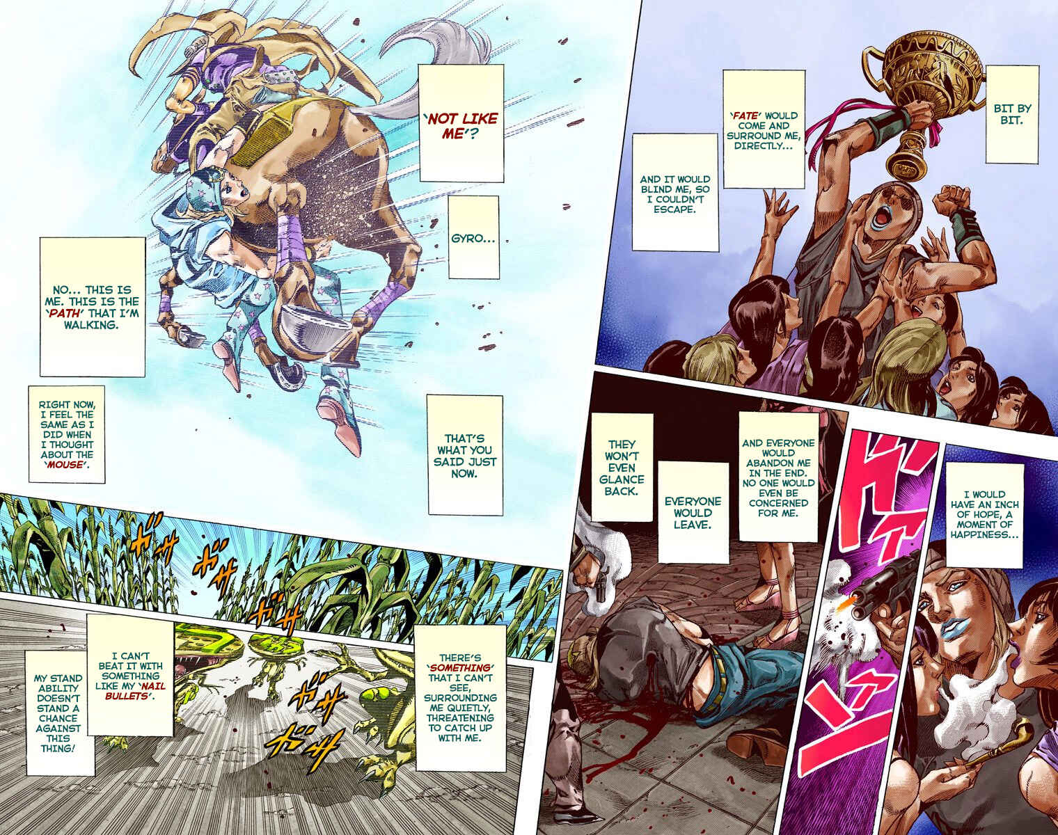 JoJo no Kimyou na Bouken: Part 7 - Steel Ball Run Color-ban Chapter 42 - Page 29