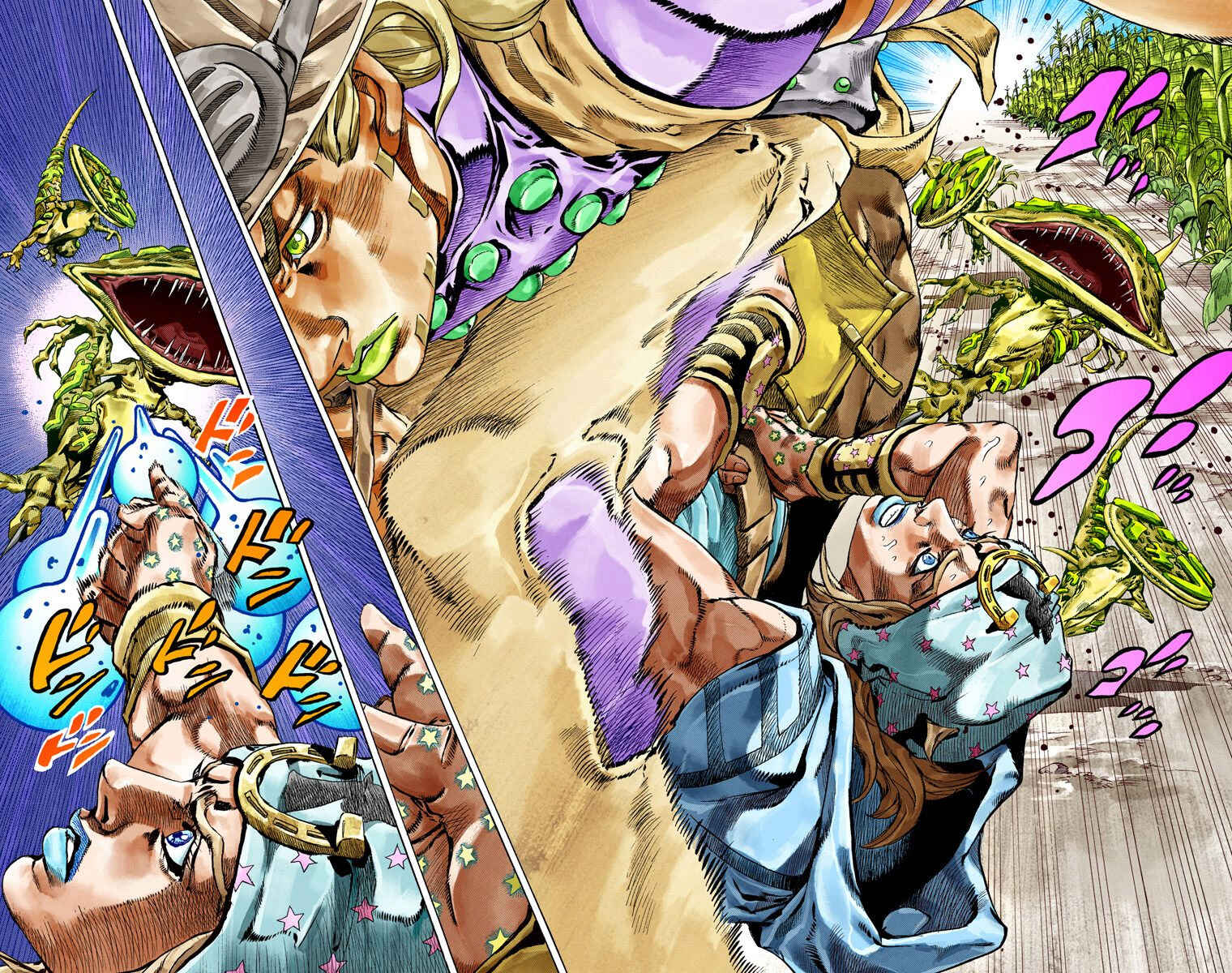 JoJo no Kimyou na Bouken: Part 7 - Steel Ball Run Color-ban Chapter 42 - Page 30