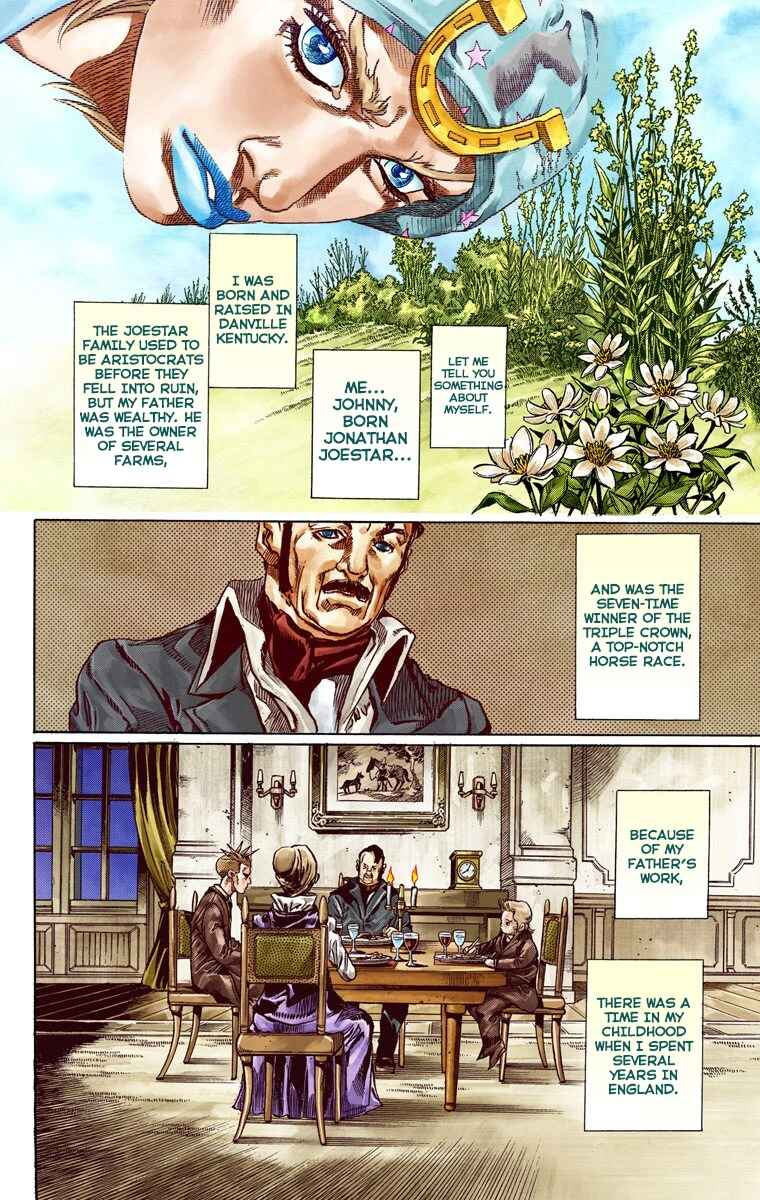 JoJo no Kimyou na Bouken: Part 7 - Steel Ball Run Color-ban Chapter 42 - Page 4