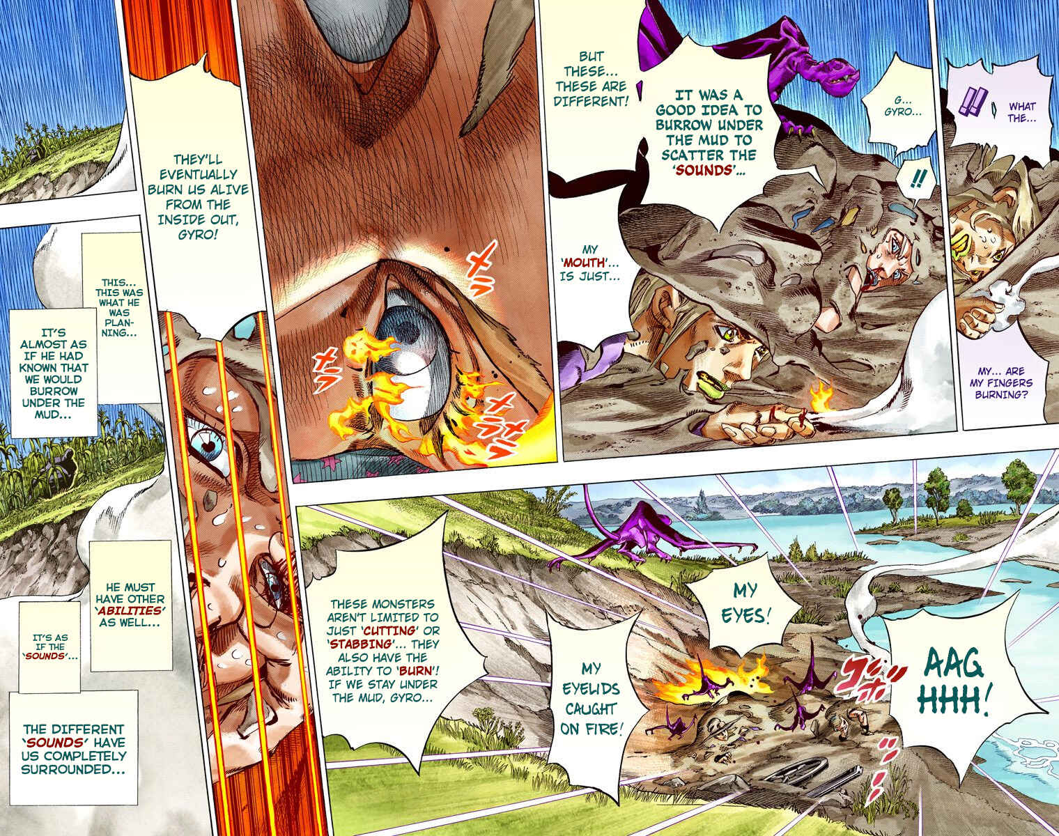 JoJo no Kimyou na Bouken: Part 7 - Steel Ball Run Color-ban Chapter 42 - Page 41