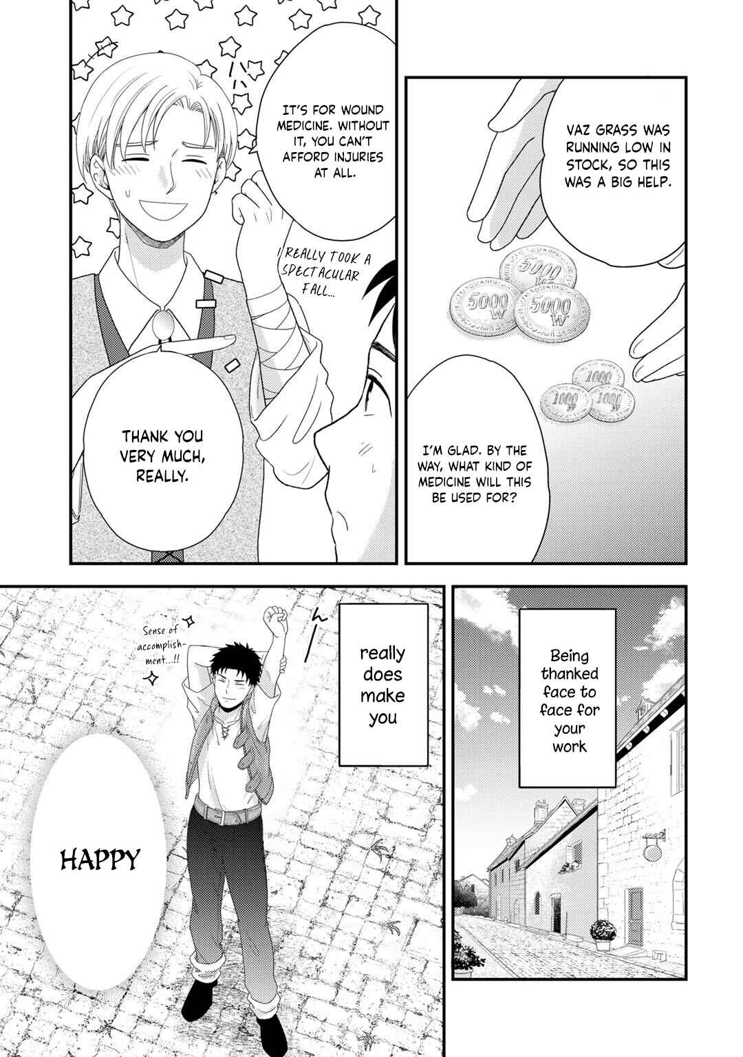 Isekai ni Kita Mitai dakedo Dou Sureba Yoi no Darou: Shachiku SE no My Pace Boukenki Chapter 3 - Page 20