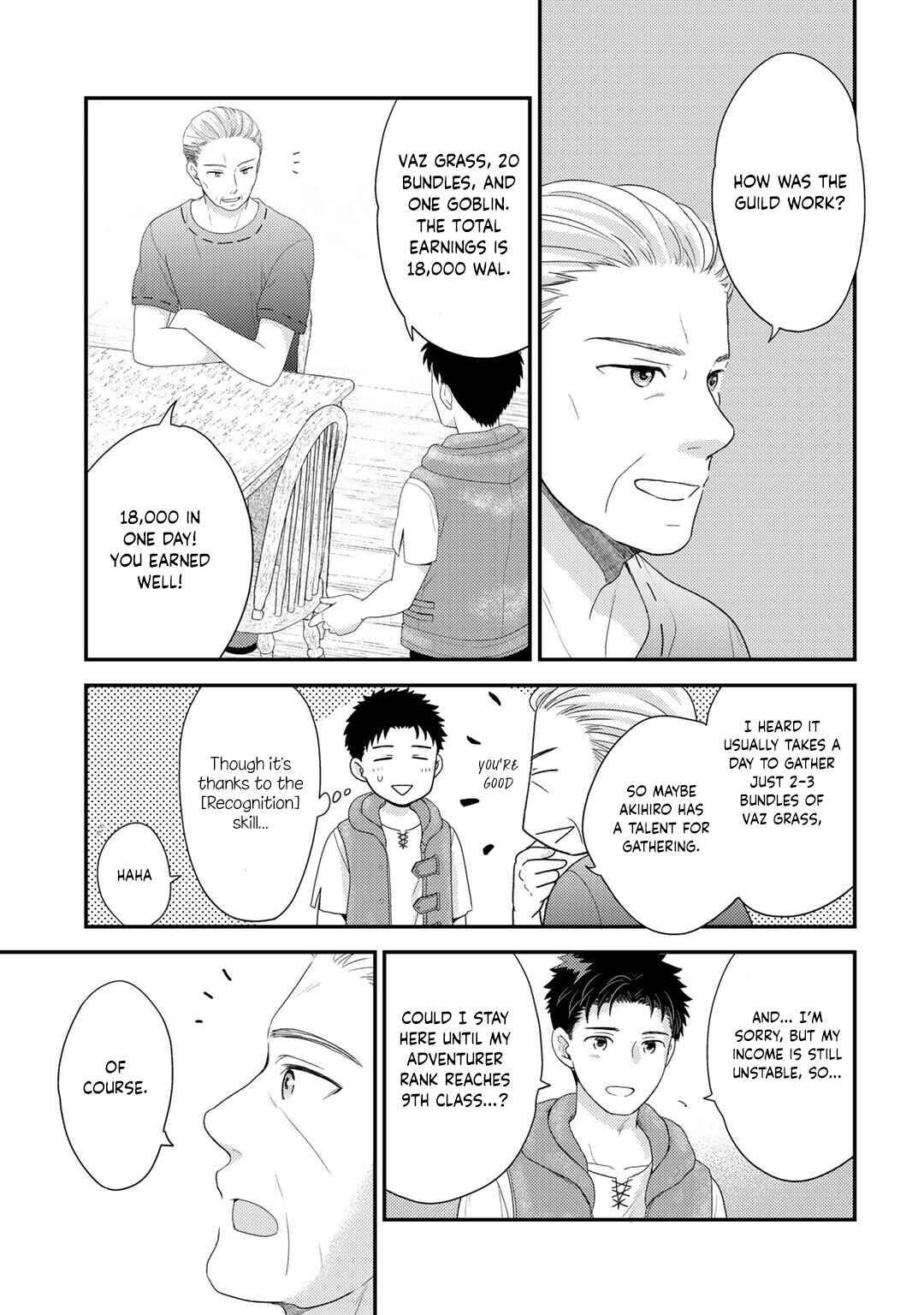 Isekai ni Kita Mitai dakedo Dou Sureba Yoi no Darou: Shachiku SE no My Pace Boukenki Chapter 3 - Page 22