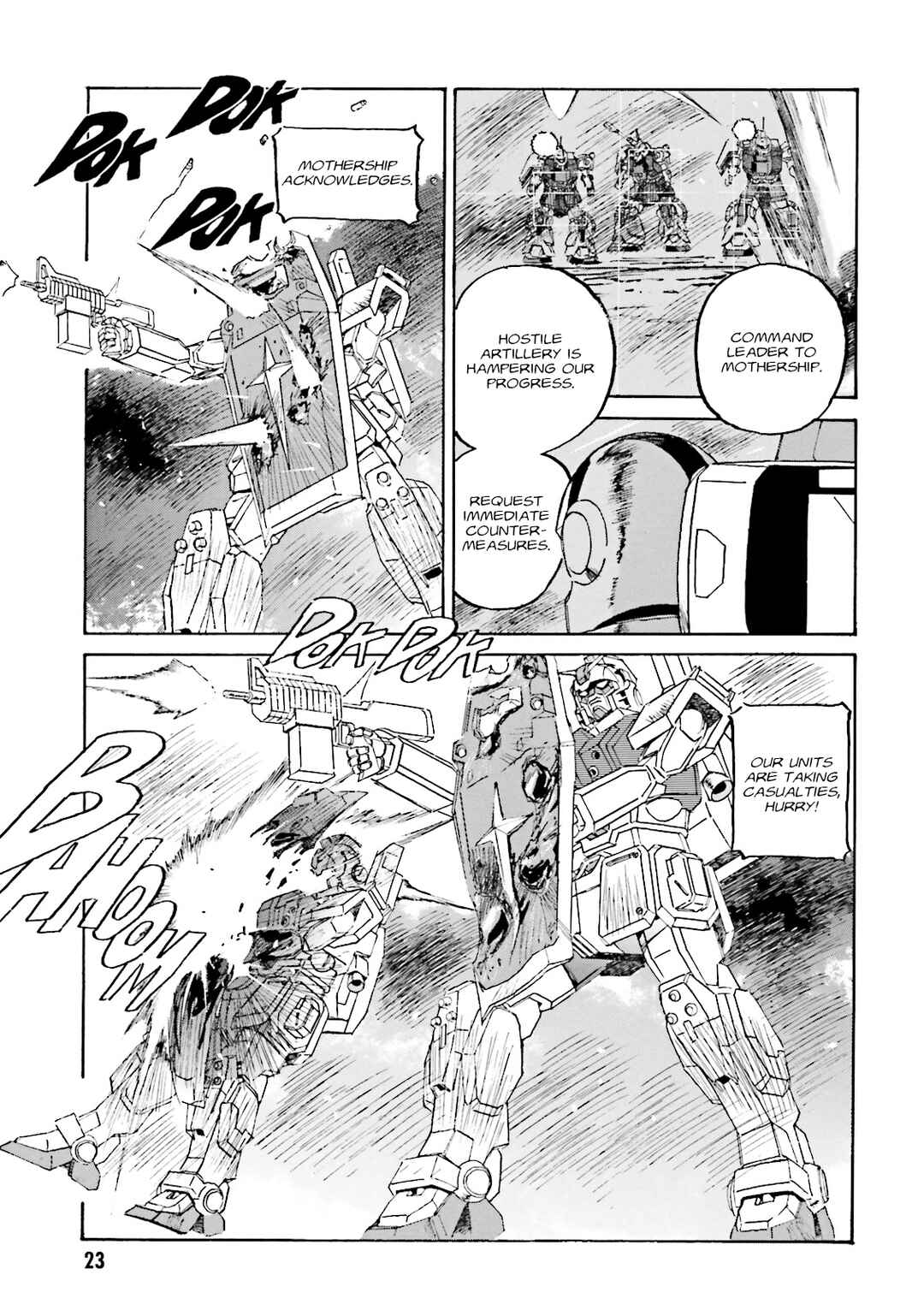 Mobile Suit Gundam: The Nameless Battlefield Chapter 1 - Page 8