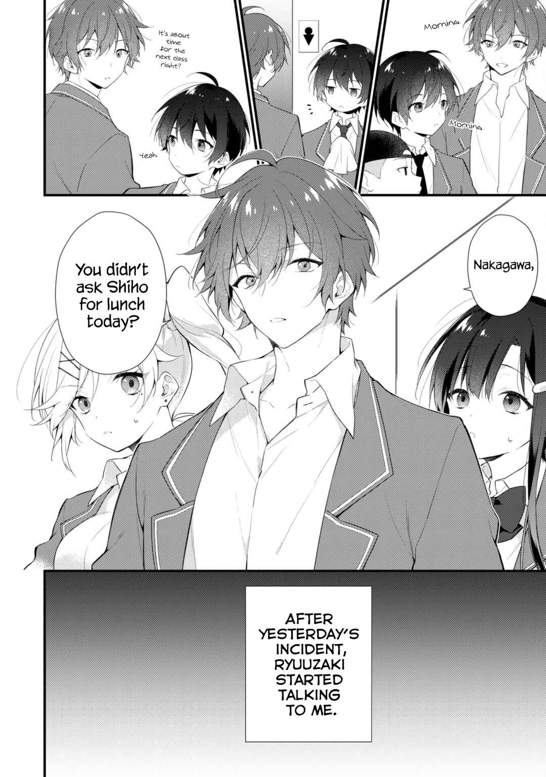Shimotsuki-san wa Mobu ga Suki: Hitomishiri na Kanojo wa Ore ni Dake Dere Amai Chapter 4 - Page 3
