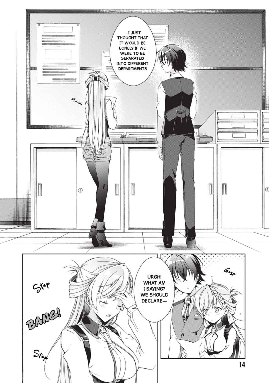 Isshiki-san wa Koi wo Shiritai. Chapter 18 - Page 13