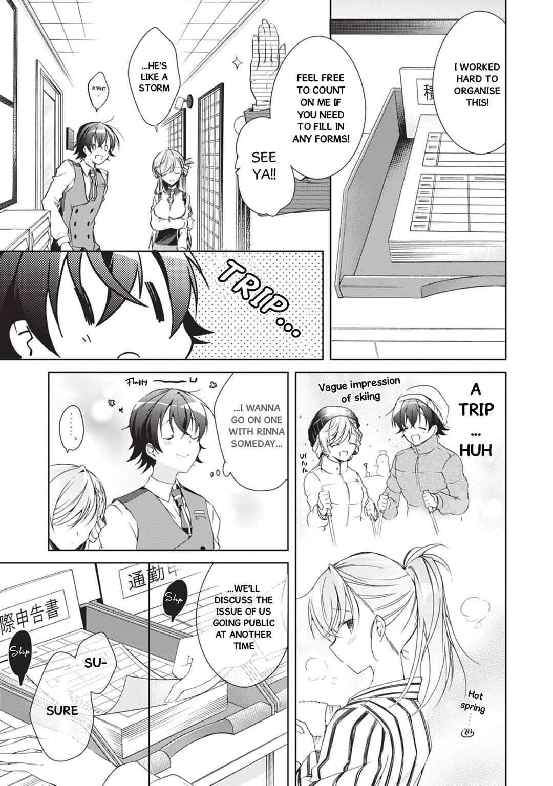 Isshiki-san wa Koi wo Shiritai. Chapter 18 - Page 18