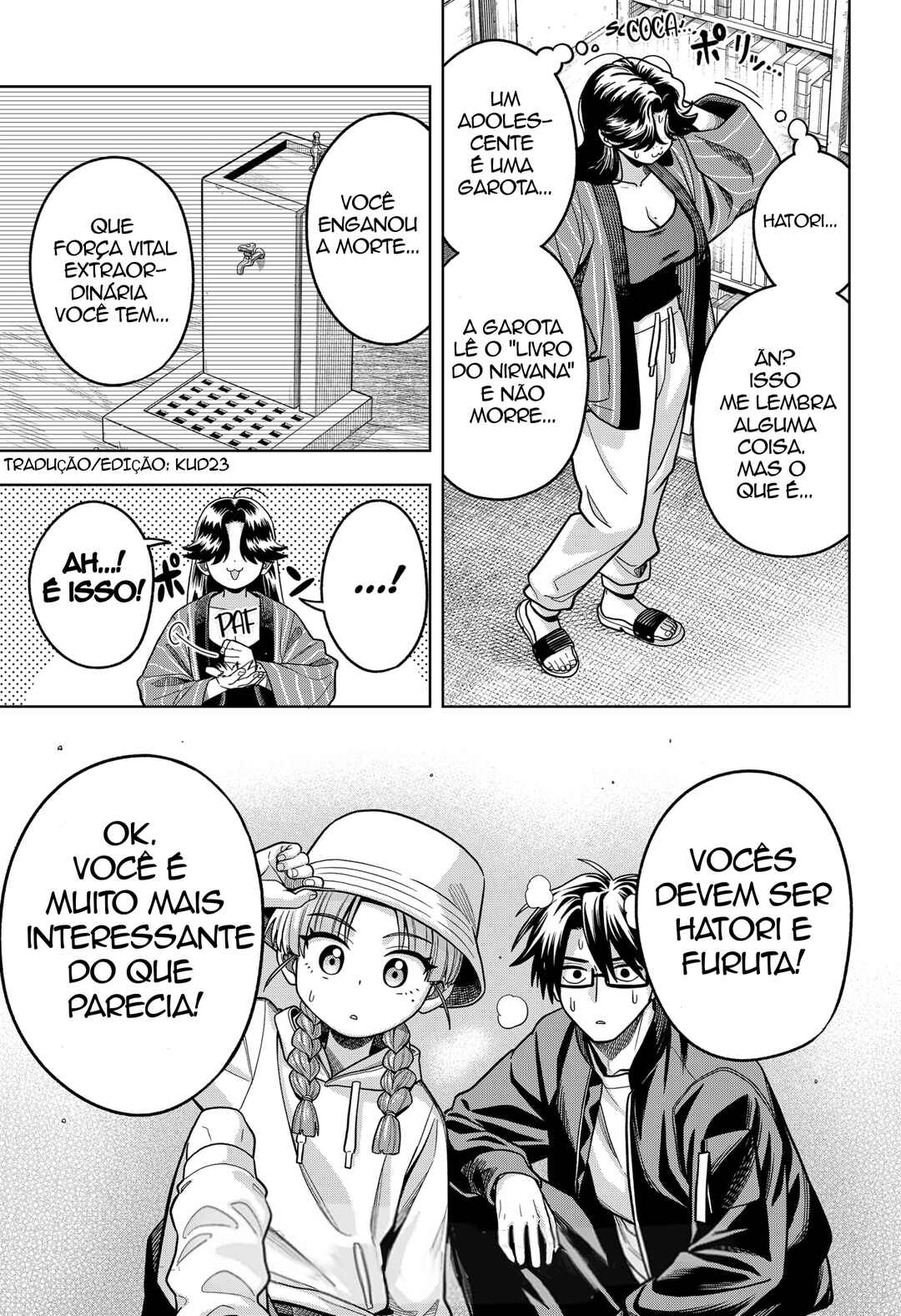 Hatori to Furuta no Hinichijou Sahanji Chapter 8 - Page 18
