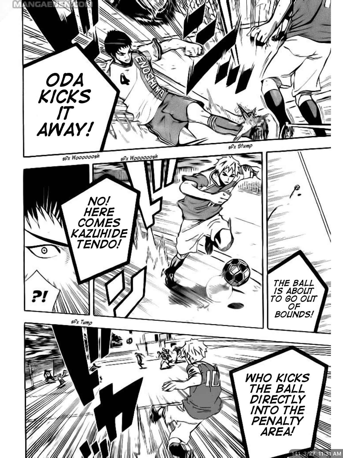 Area no Kishi Chapter 141 - Page 3
