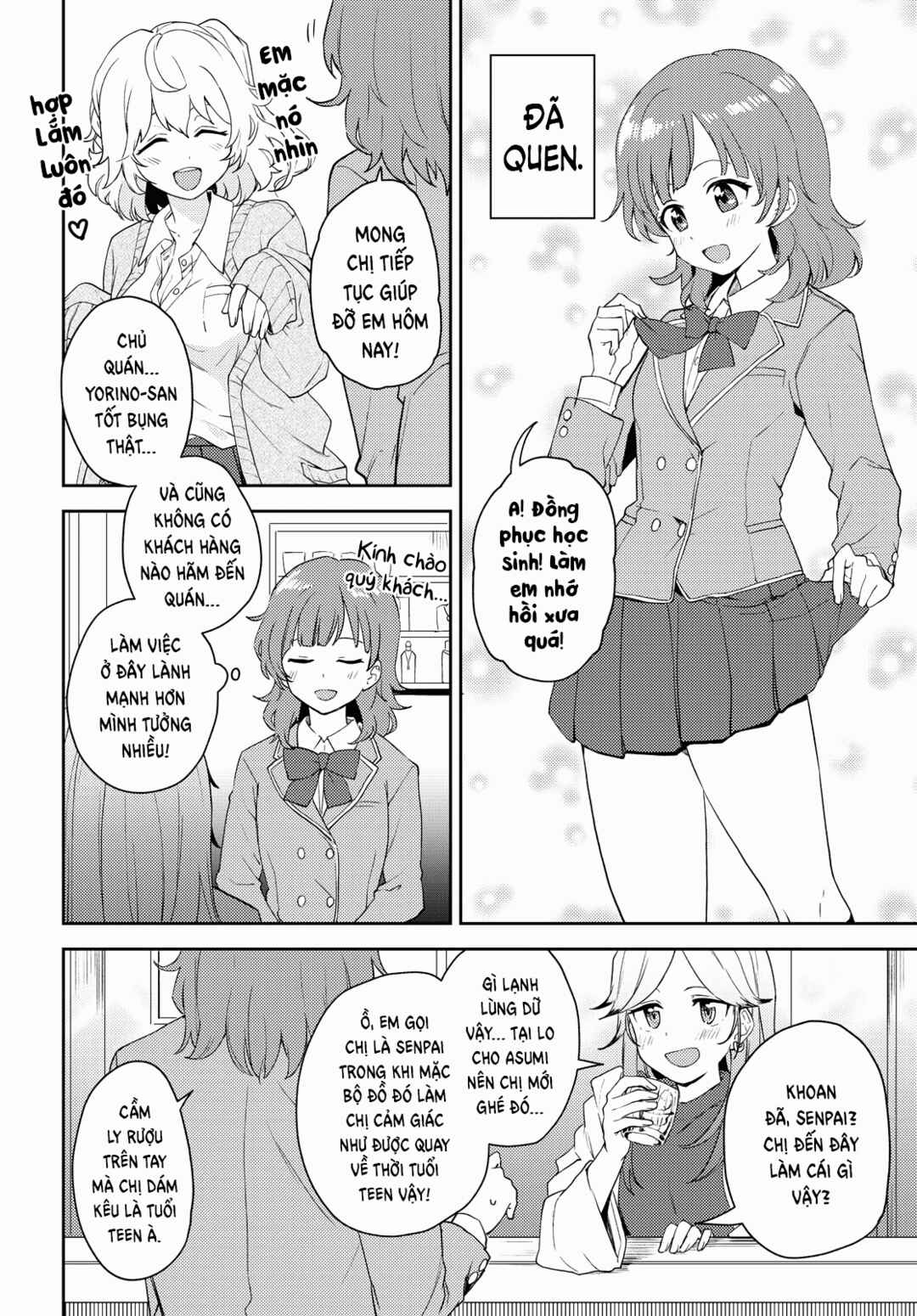 Asumi-chan wa Les Fuuzoku ni Kyoumi ga Arimasu! Chapter 3 - Page 12