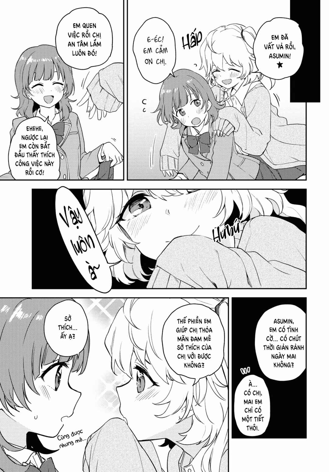 Asumi-chan wa Les Fuuzoku ni Kyoumi ga Arimasu! Chapter 3 - Page 13
