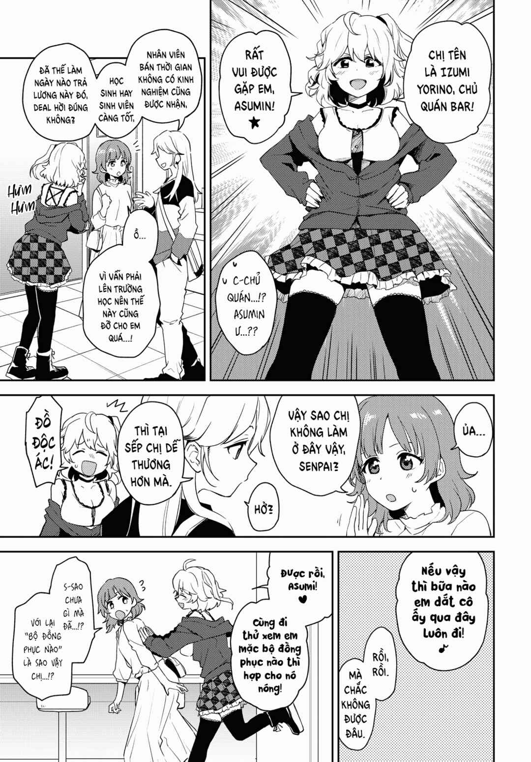 Asumi-chan wa Les Fuuzoku ni Kyoumi ga Arimasu! Chapter 3 - Page 7