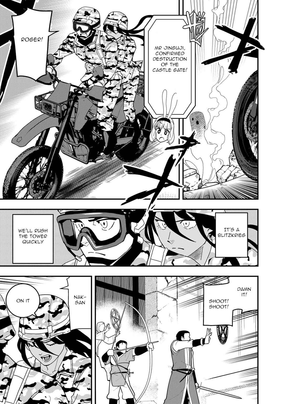Bocchi Jieikan no Isekai Funsenki Chapter 21 - Page 22