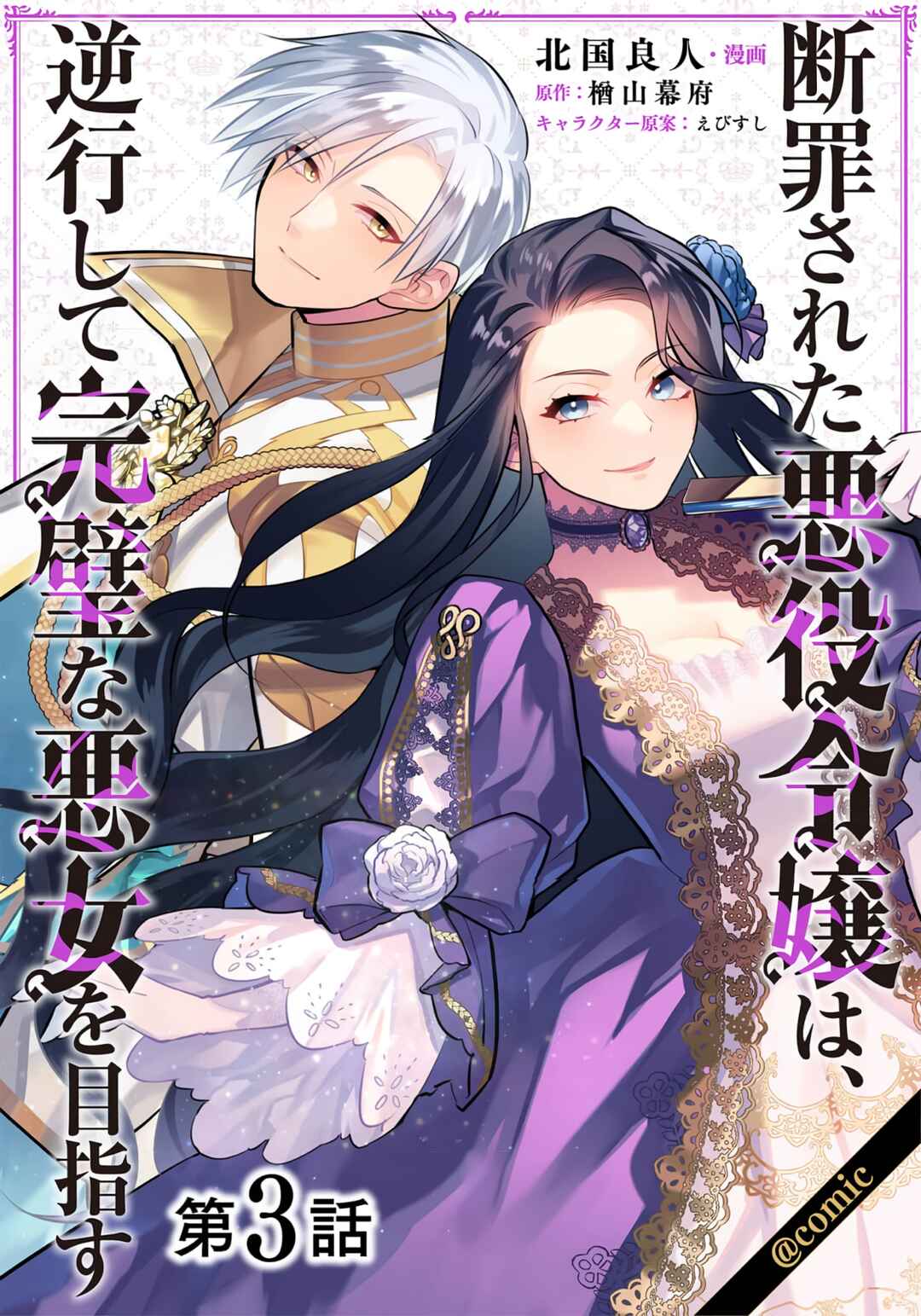 Danzai sareta Akuyaku Reijou wa, Gyakkou shite Kanpeki na Akujo wo Mezasu Chapter 3 - Page 1