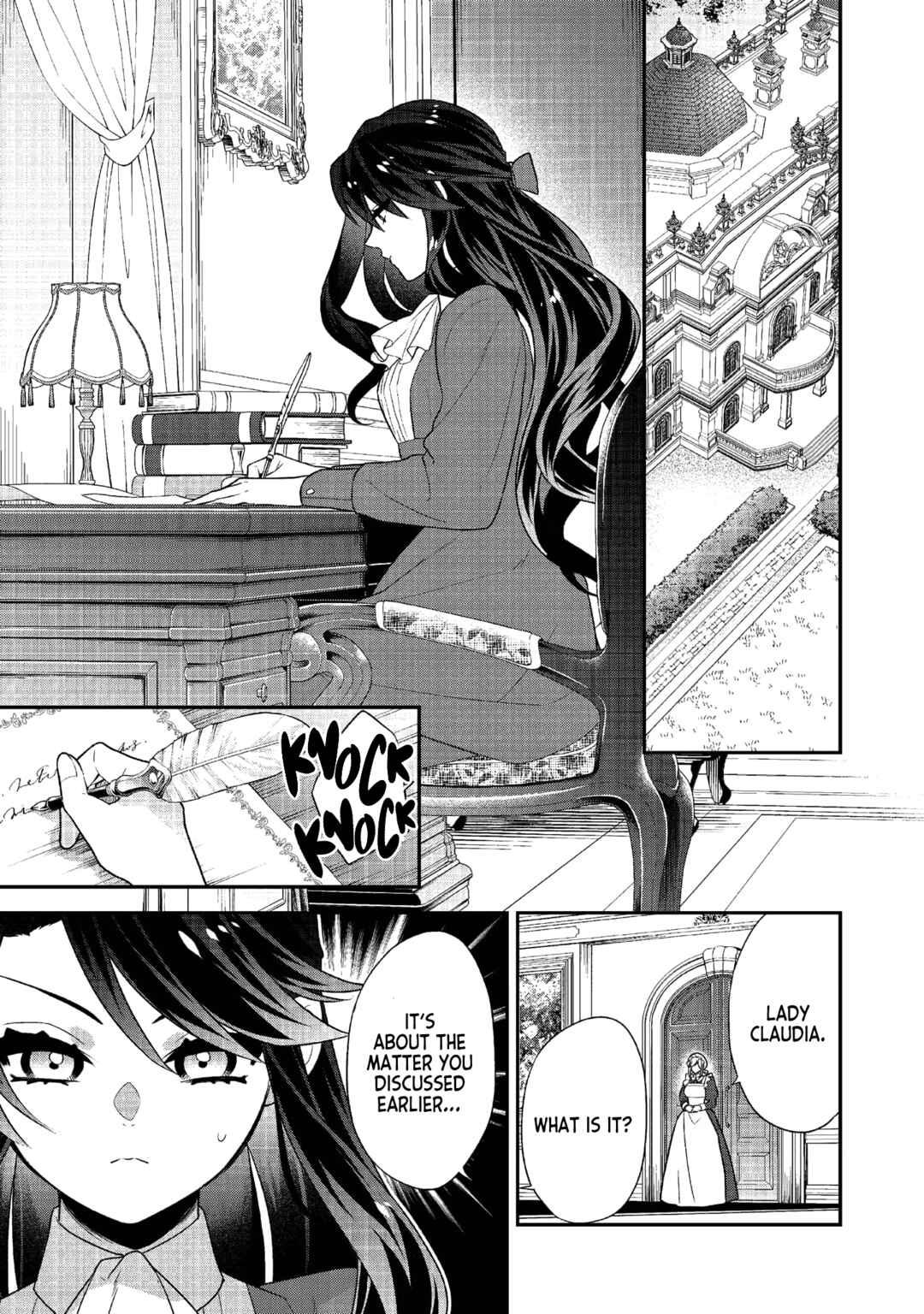 Danzai sareta Akuyaku Reijou wa, Gyakkou shite Kanpeki na Akujo wo Mezasu Chapter 3 - Page 2