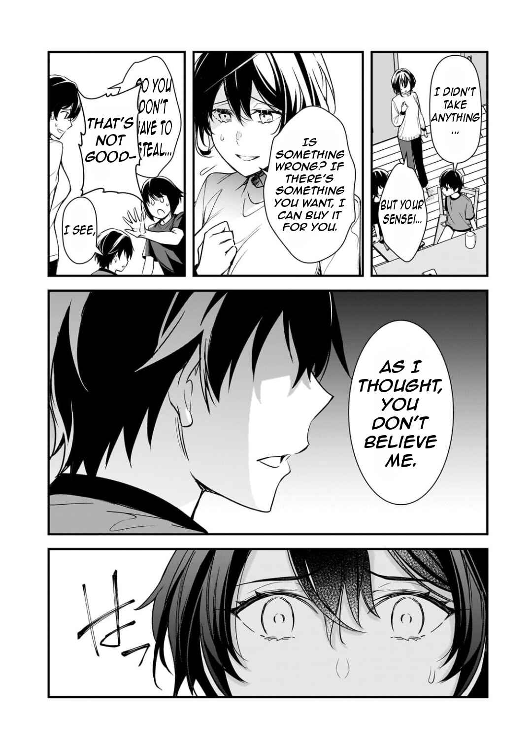 Ore ni Trauma wo Ataeta Joshi-tachi ga Chirachira Mitekuru kedo, Zannen desuga Teokure desu Chapter 25.1 - Page 14