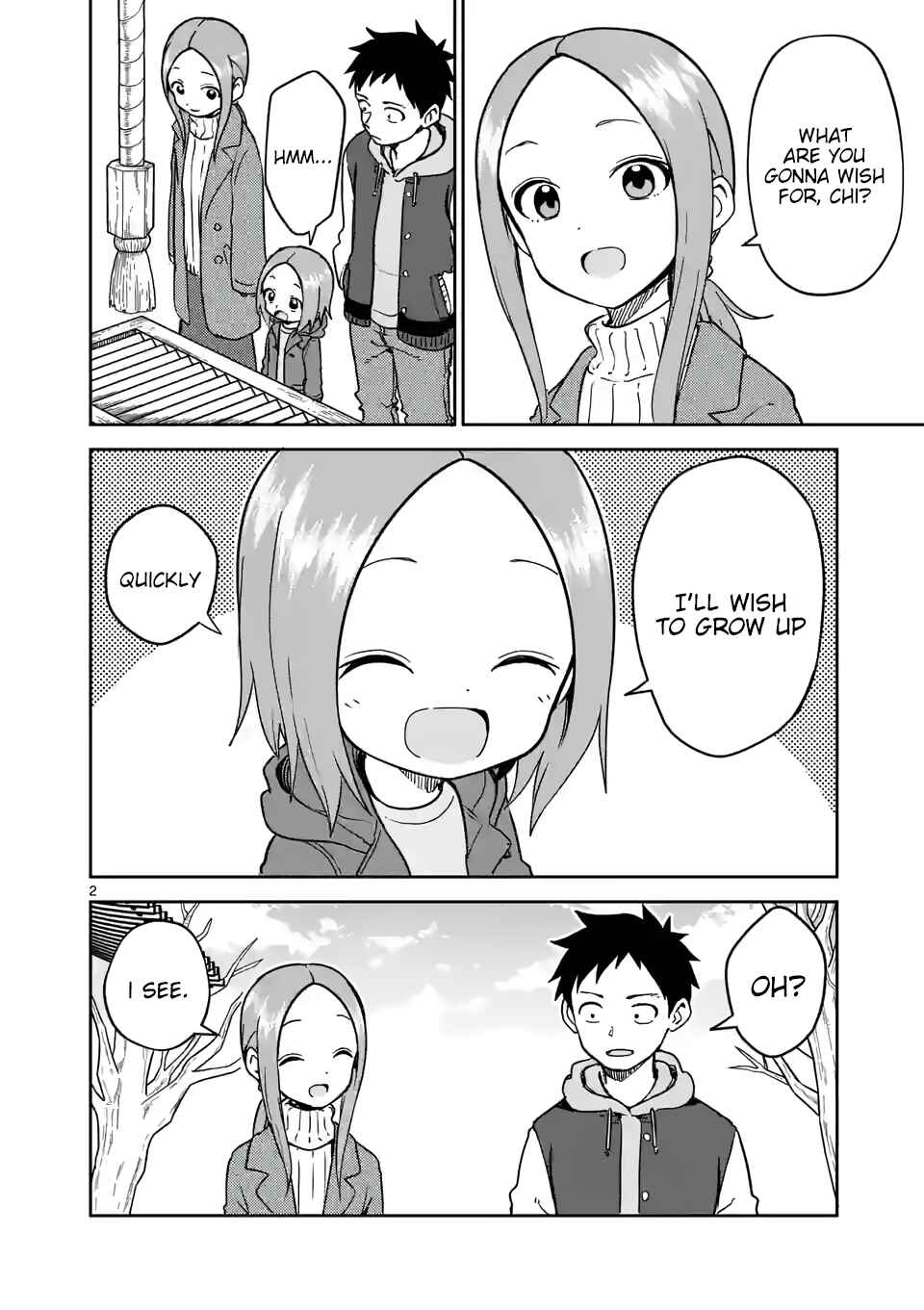 Karakai Jouzu no (Moto) Takagi-san Chapter 211 - Page 2