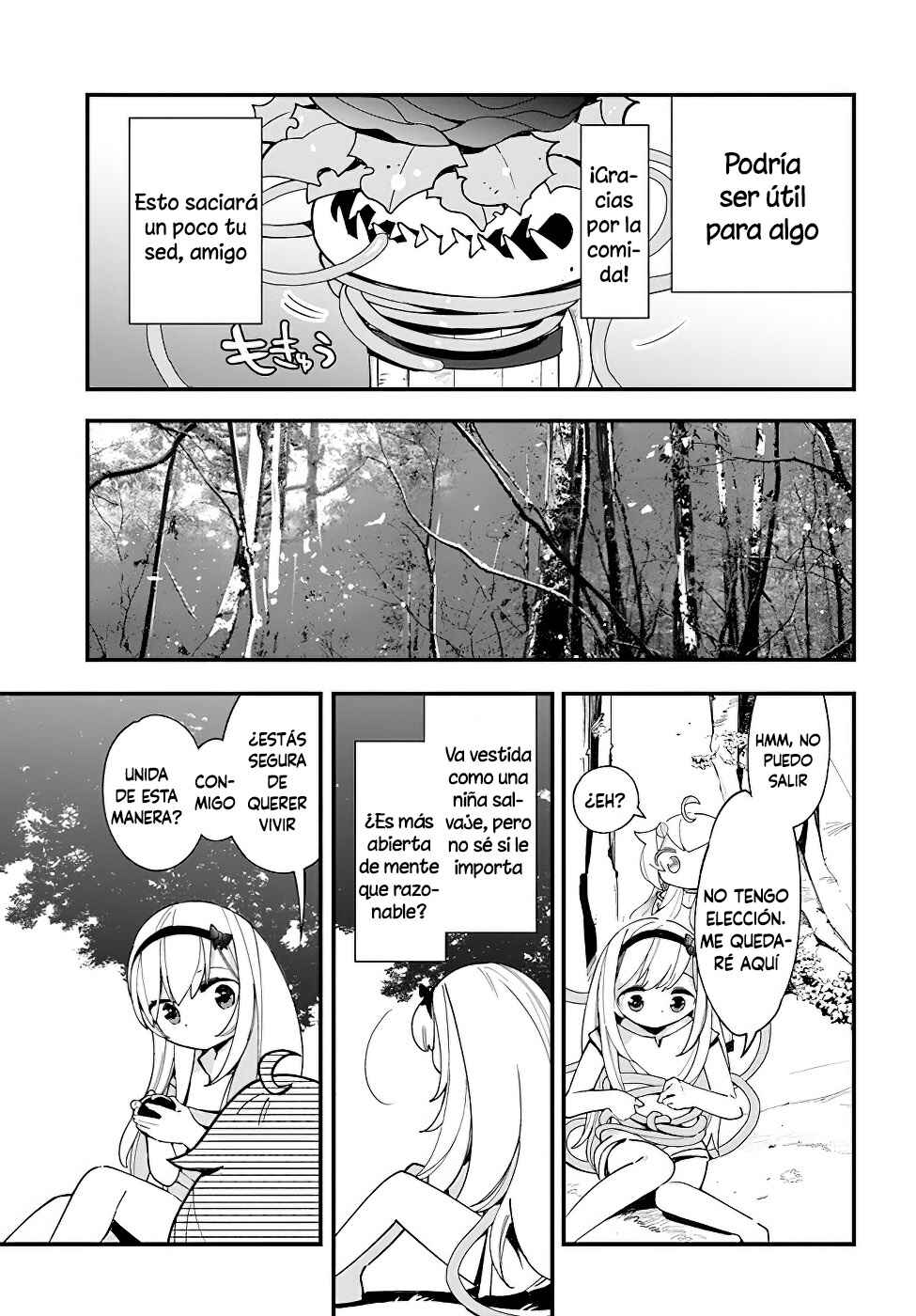 Shokubutsu Monster Musume Nikki: Seijo datta Watashi ga Uragirareta Hate ni Alraune ni Tensei Shite Shimatta node, kore kara wa Kougousei o Shinagara Shizuka ni Shokubutsu Life o Sugoshimasu Chapter 17 - Page 11