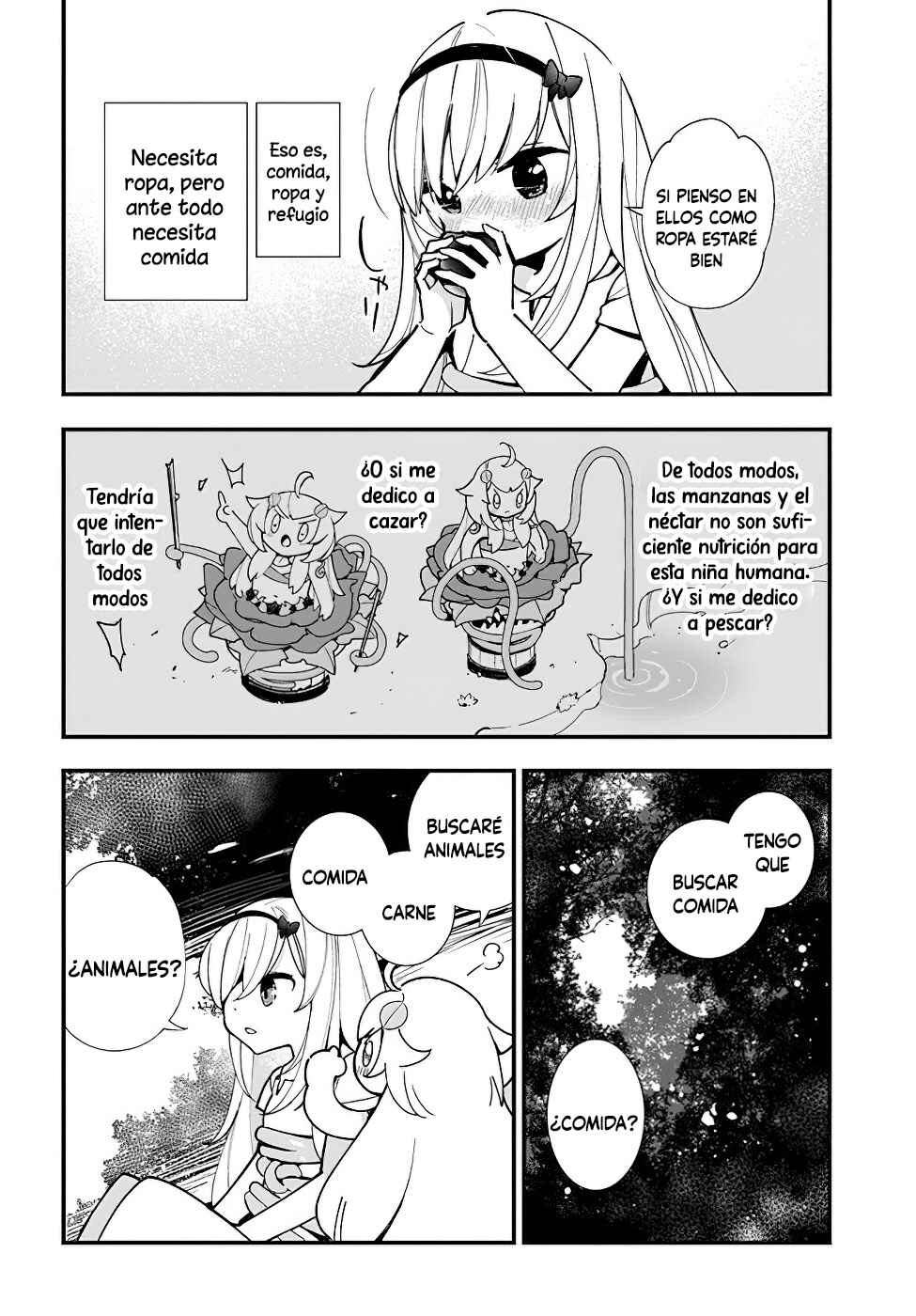 Shokubutsu Monster Musume Nikki: Seijo datta Watashi ga Uragirareta Hate ni Alraune ni Tensei Shite Shimatta node, kore kara wa Kougousei o Shinagara Shizuka ni Shokubutsu Life o Sugoshimasu Chapter 17 - Page 12