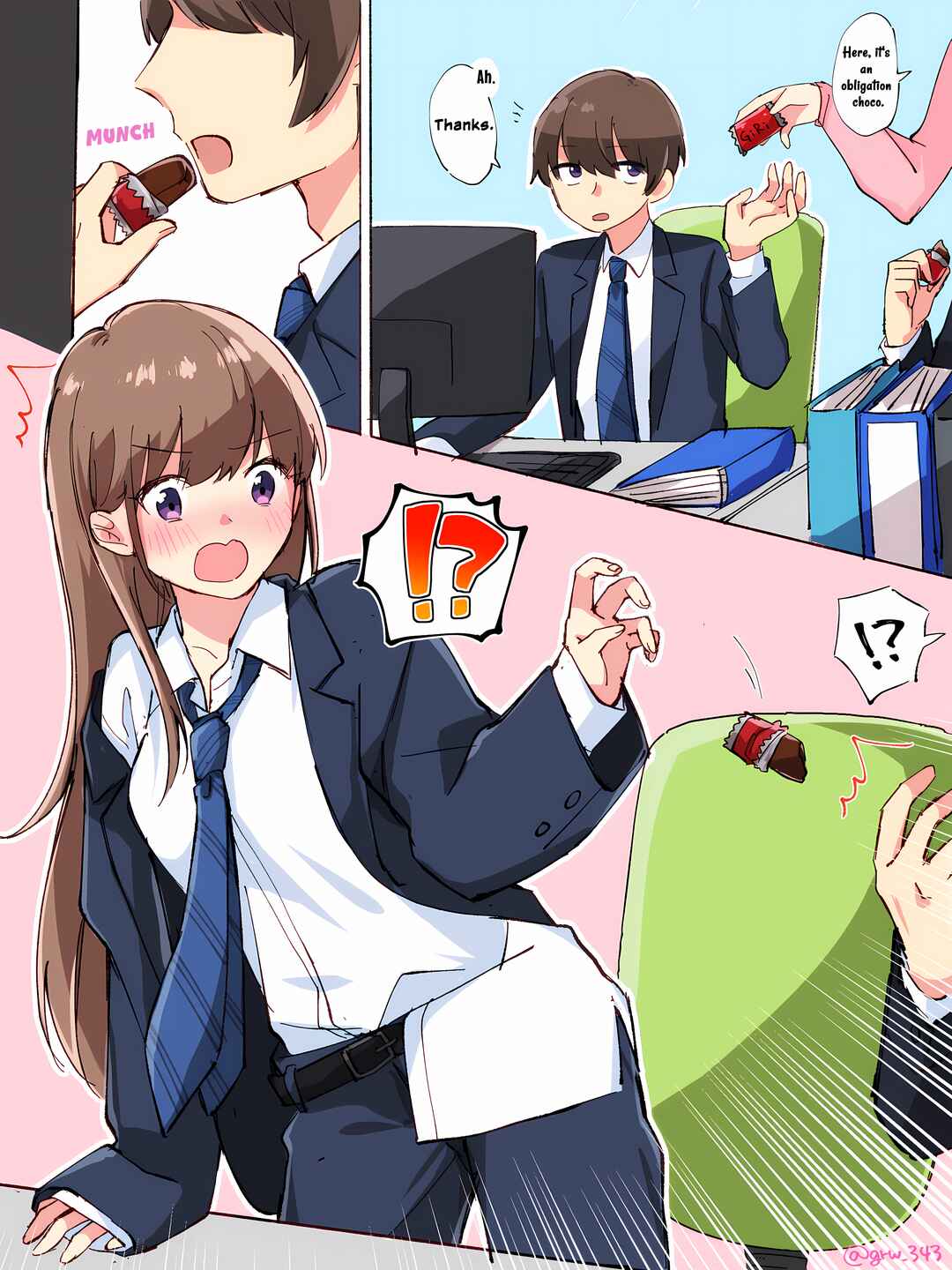 The Salaryman Who Ended up TS-ing Because of an Obligation Choco Chapter ? - Page 1