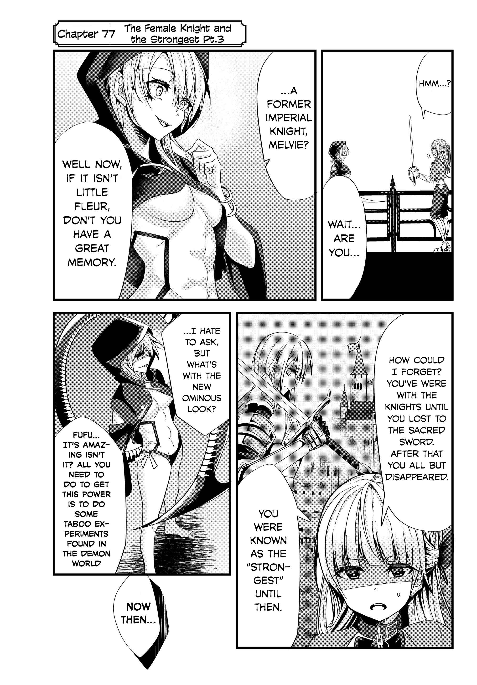 Ima made ichido mo Onna Atsukaisareta Koto ga nai Onnakishi o Onna Atsukai Suru Chapter 77 - Page 1