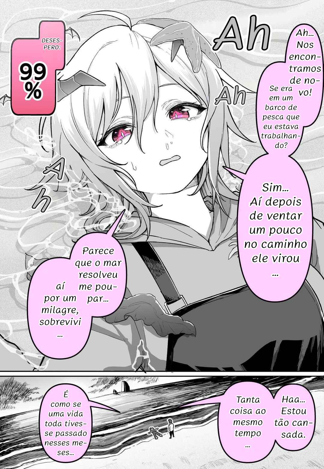 Au Tabi ni Girigiri ni Natteiku Akuma no Eigyou-chan Chapter 4 - Page 1