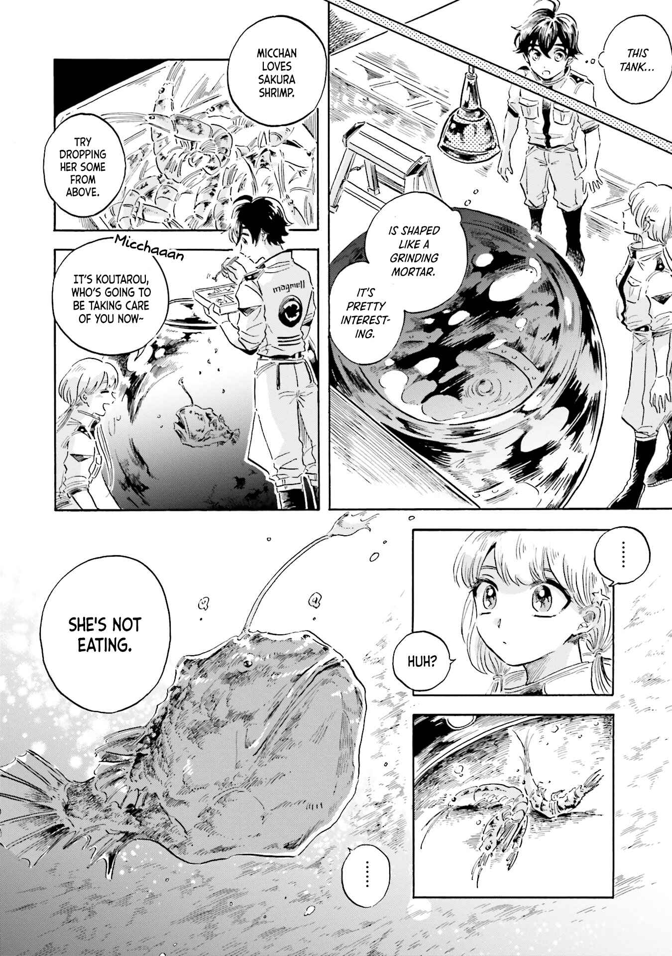 Magmell Shinkai Suizokukan Chapter 5 - Page 10