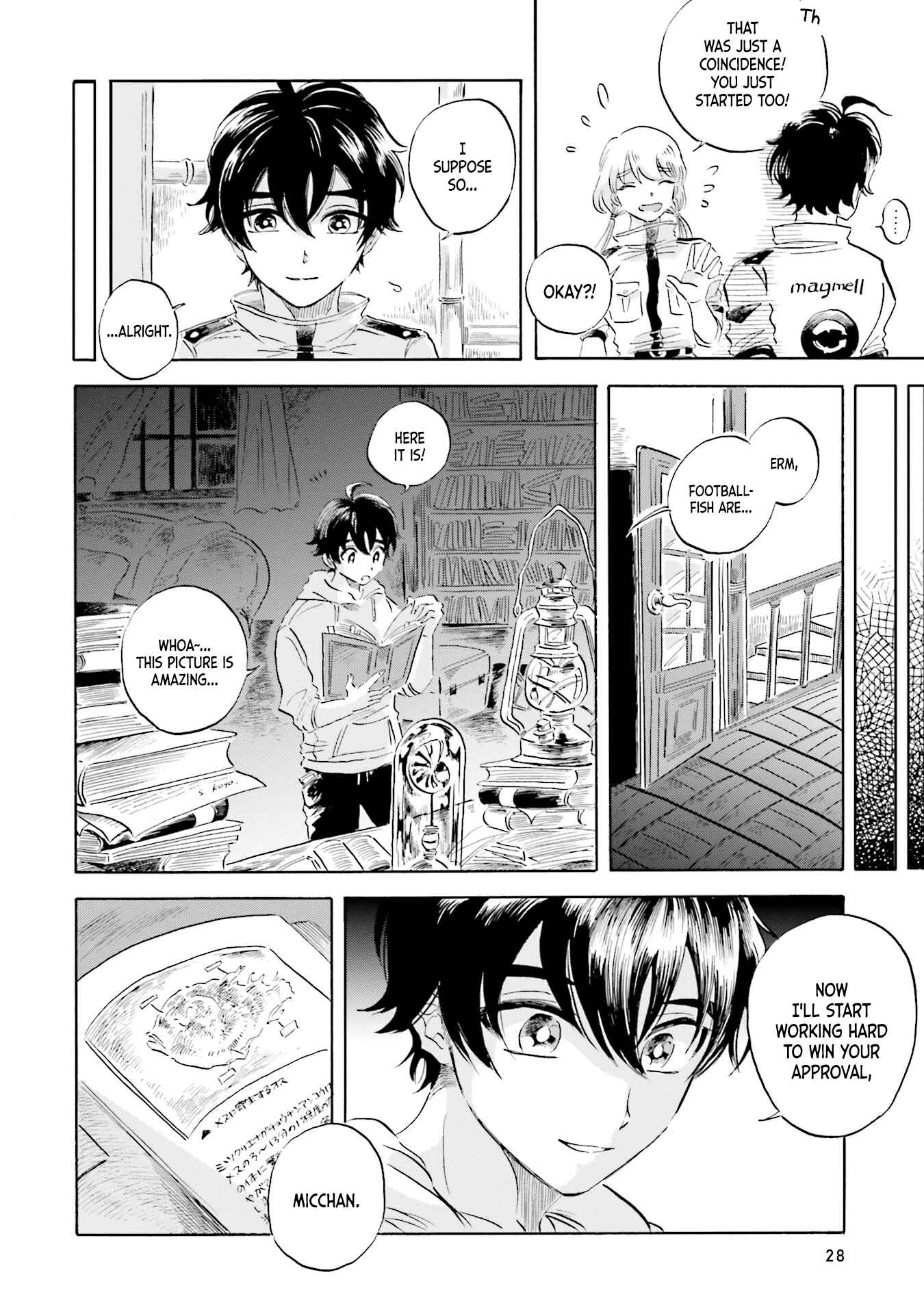 Magmell Shinkai Suizokukan Chapter 5 - Page 12