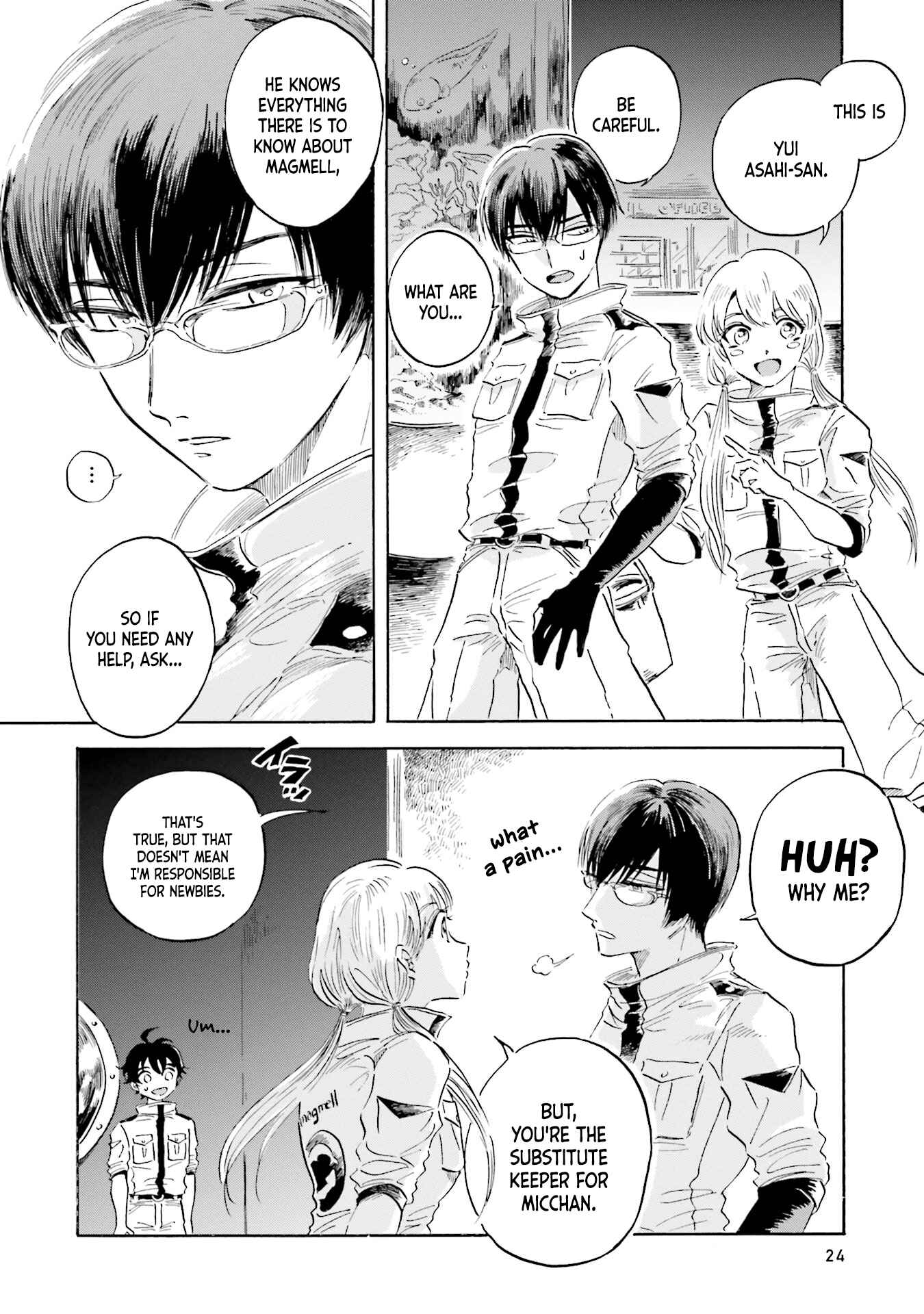 Magmell Shinkai Suizokukan Chapter 5 - Page 8